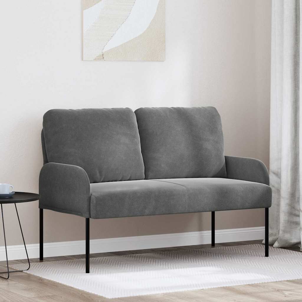 vidaXL Banken met kussen 55cm Blauw Multiplex