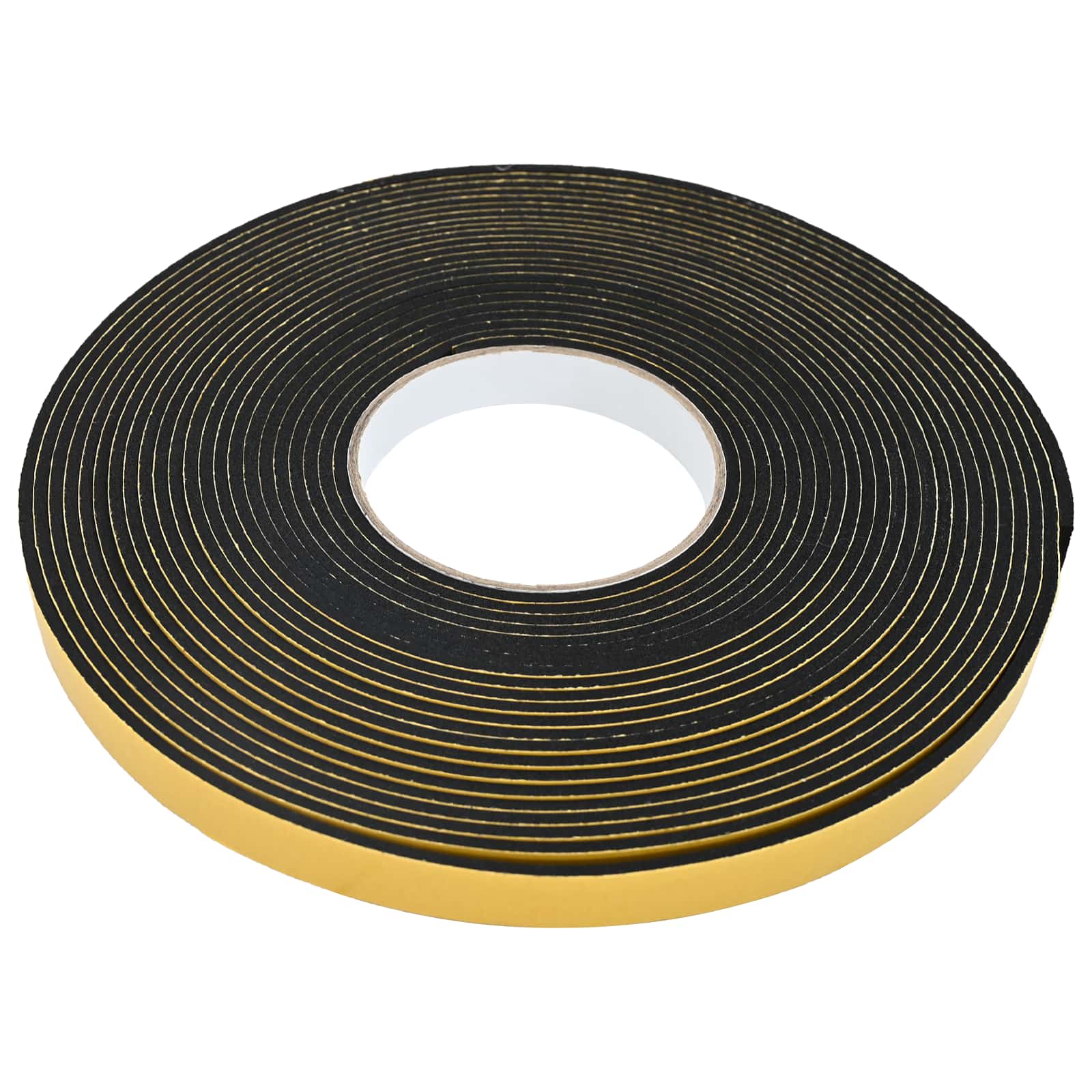 vidaXL Zelfklevende schuimtape Zwart 10mm x 10m CR Schuim