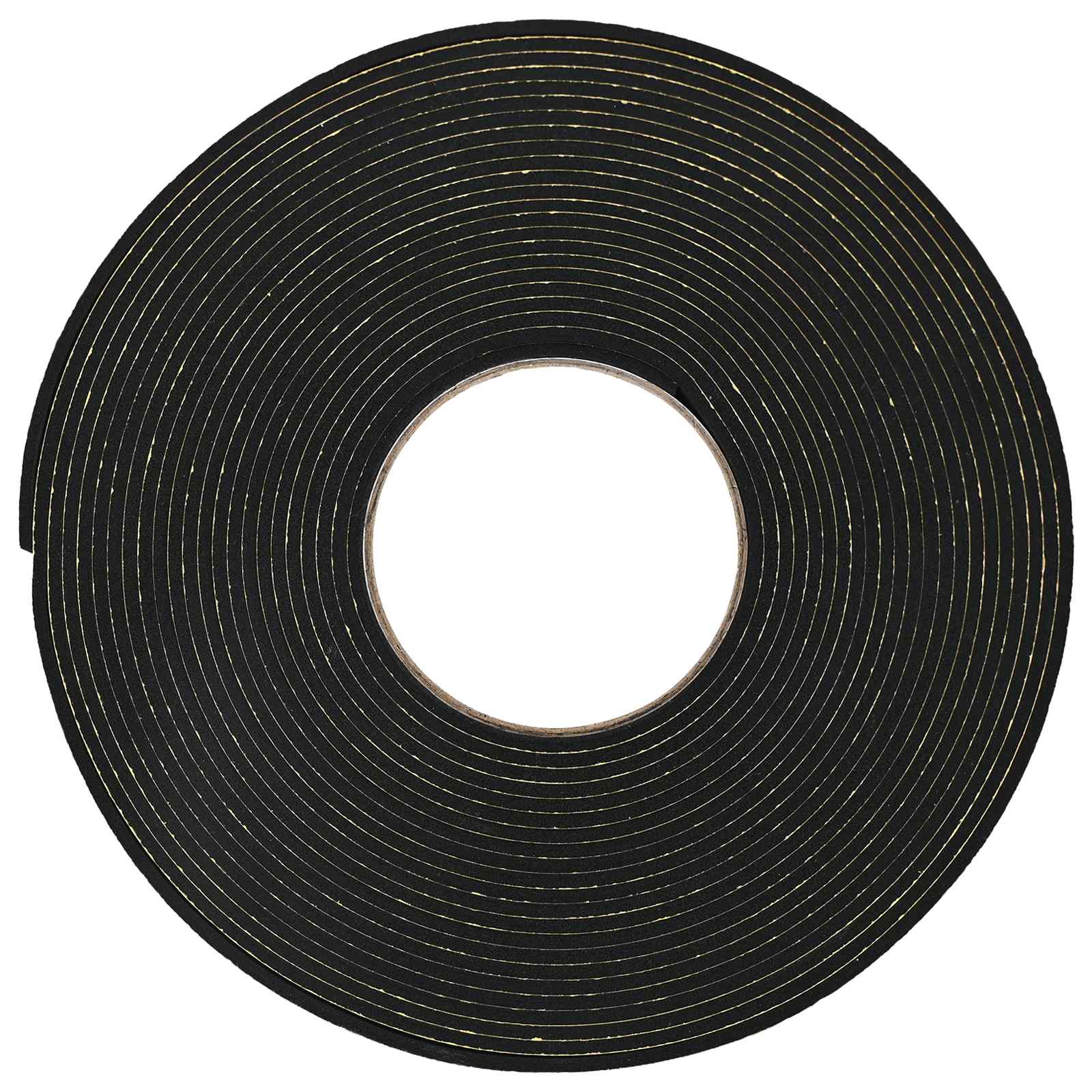 vidaXL Zelfklevende schuimtape Zwart 10mm x 10m CR Schuim