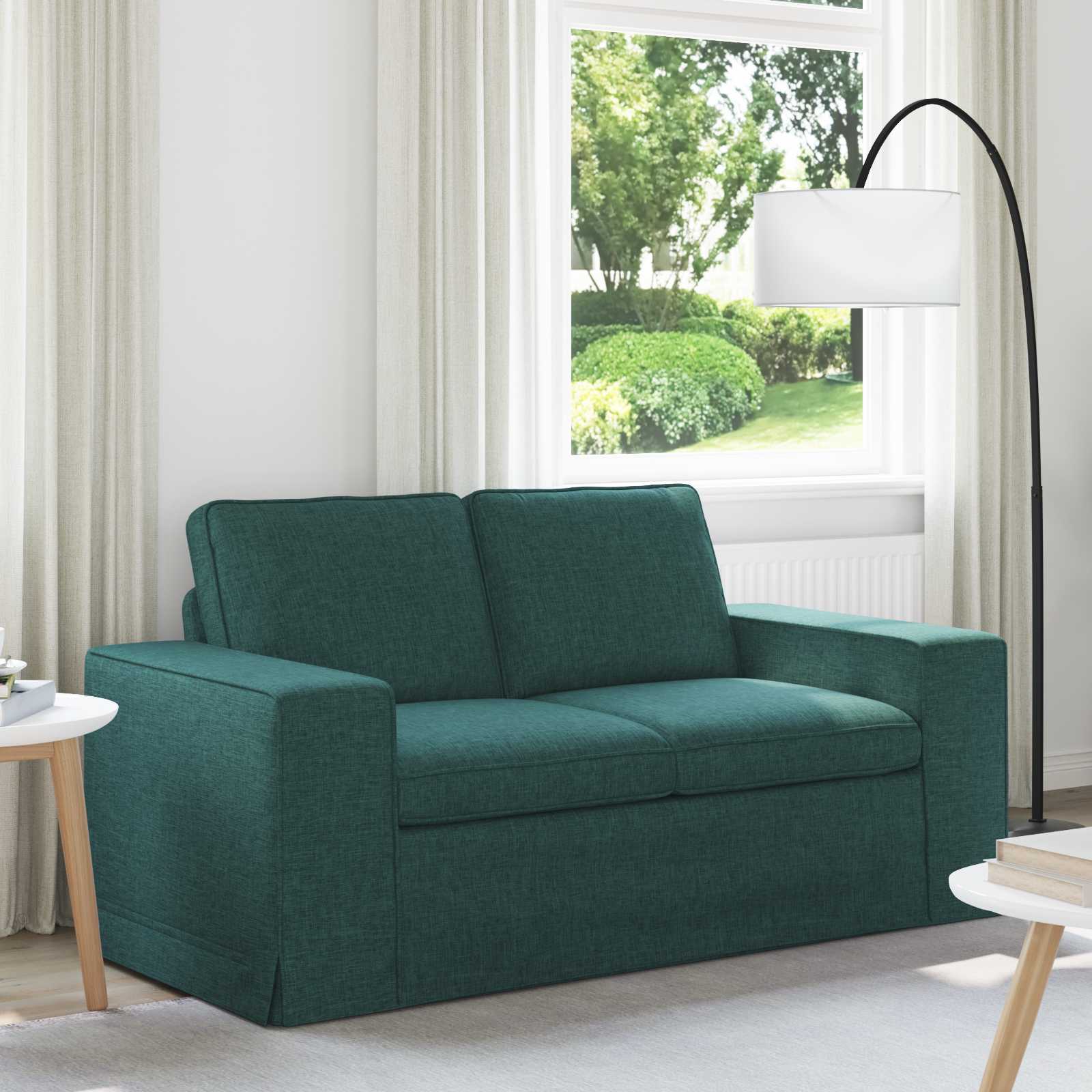 vidaXL Bank Lichtgrijs 102 x 80 x 82 cm Metaal