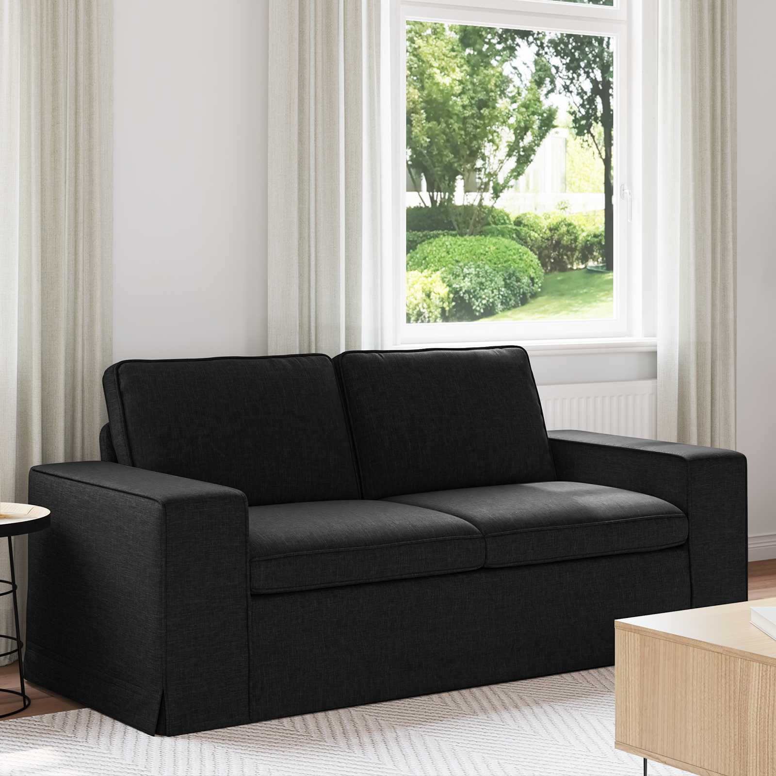 vidaXL Bank Lichtgrijs 102 x 80 x 82 cm Metaal