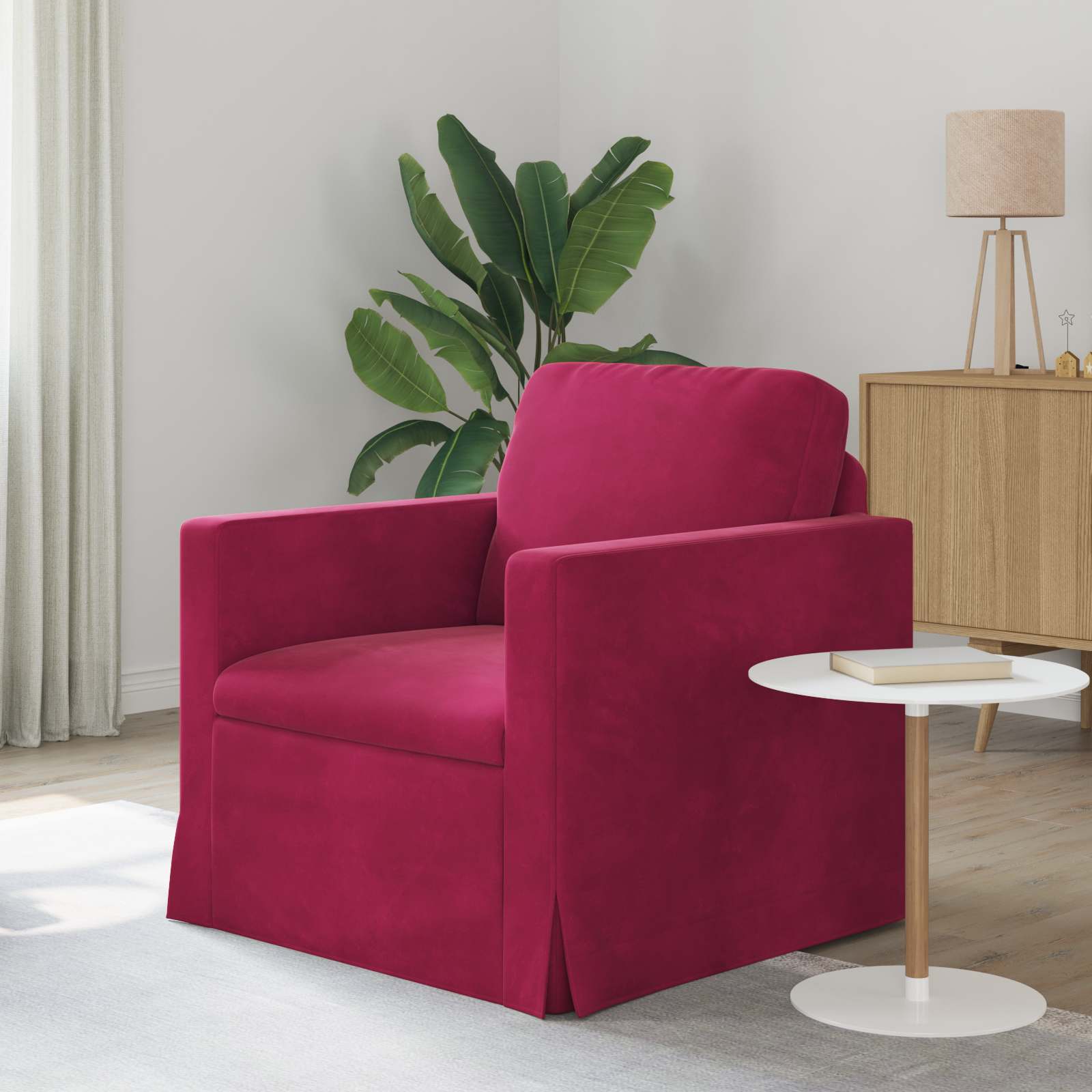 vidaXL Bank 180cm Roze Metaal