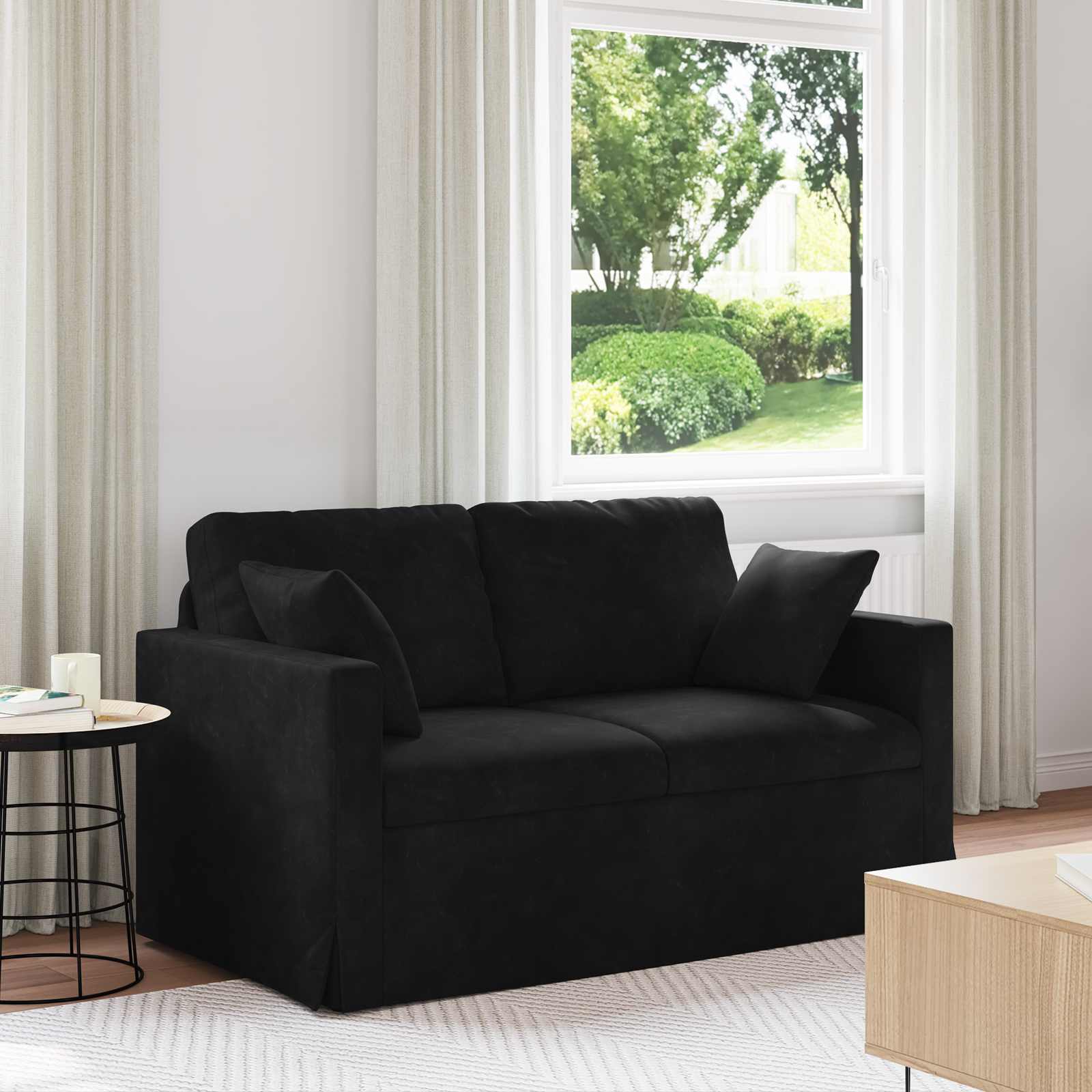 vidaXL Bank 180cm Roze Metaal