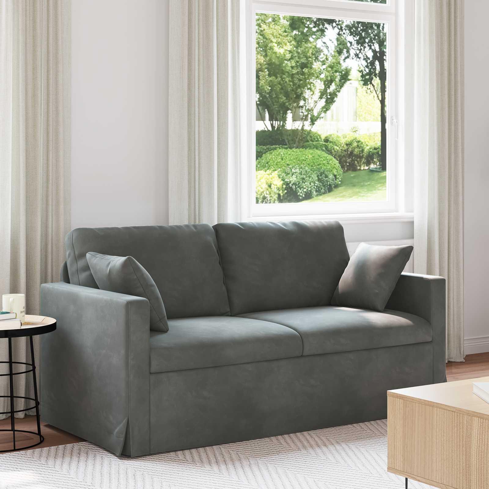 vidaXL Bank 180cm Roze Metaal