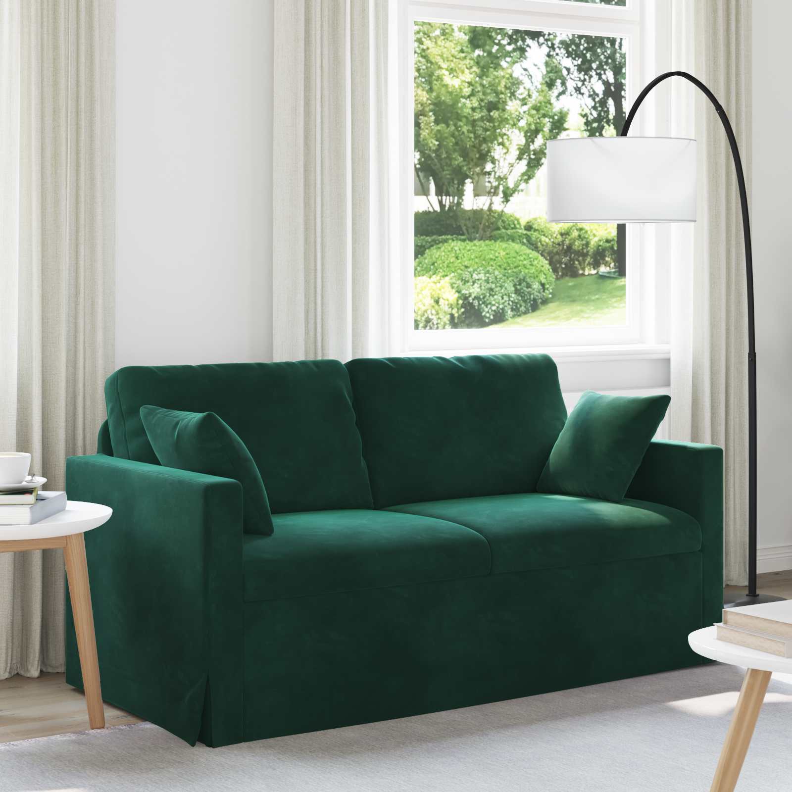 vidaXL Bank 180cm Roze Metaal