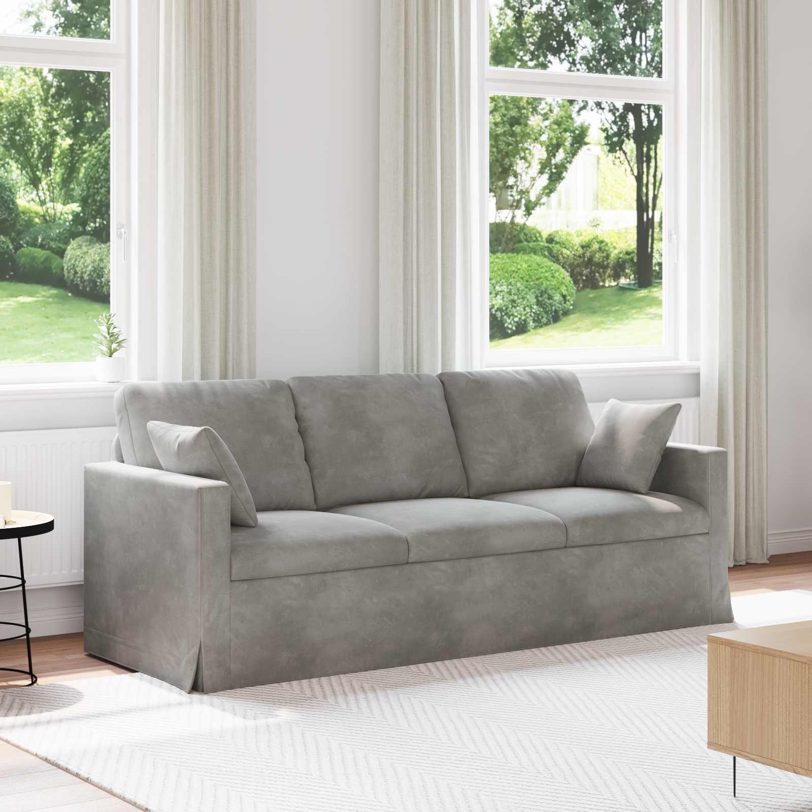 vidaXL Bank 180cm Roze Metaal