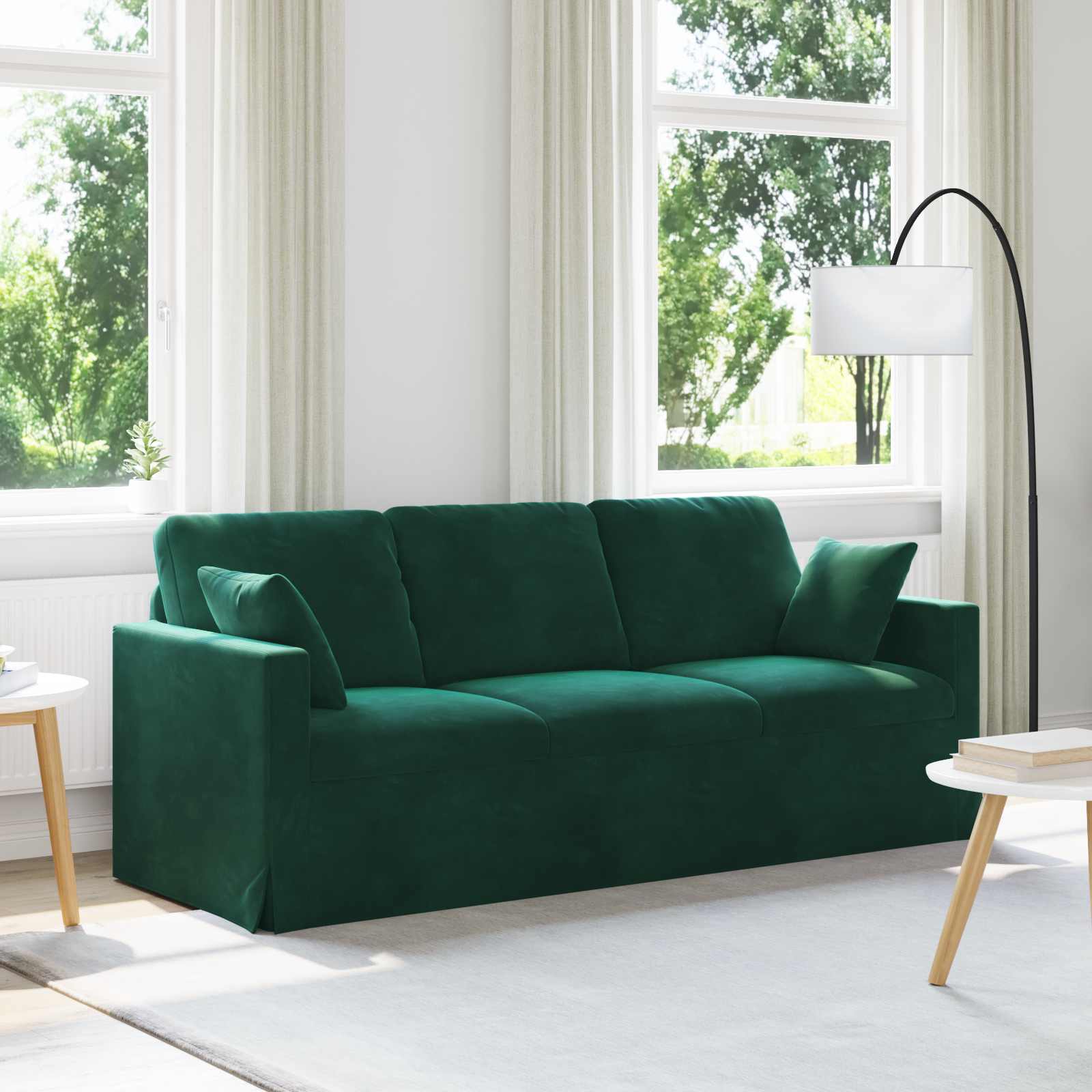 vidaXL Bank 180cm Roze Metaal
