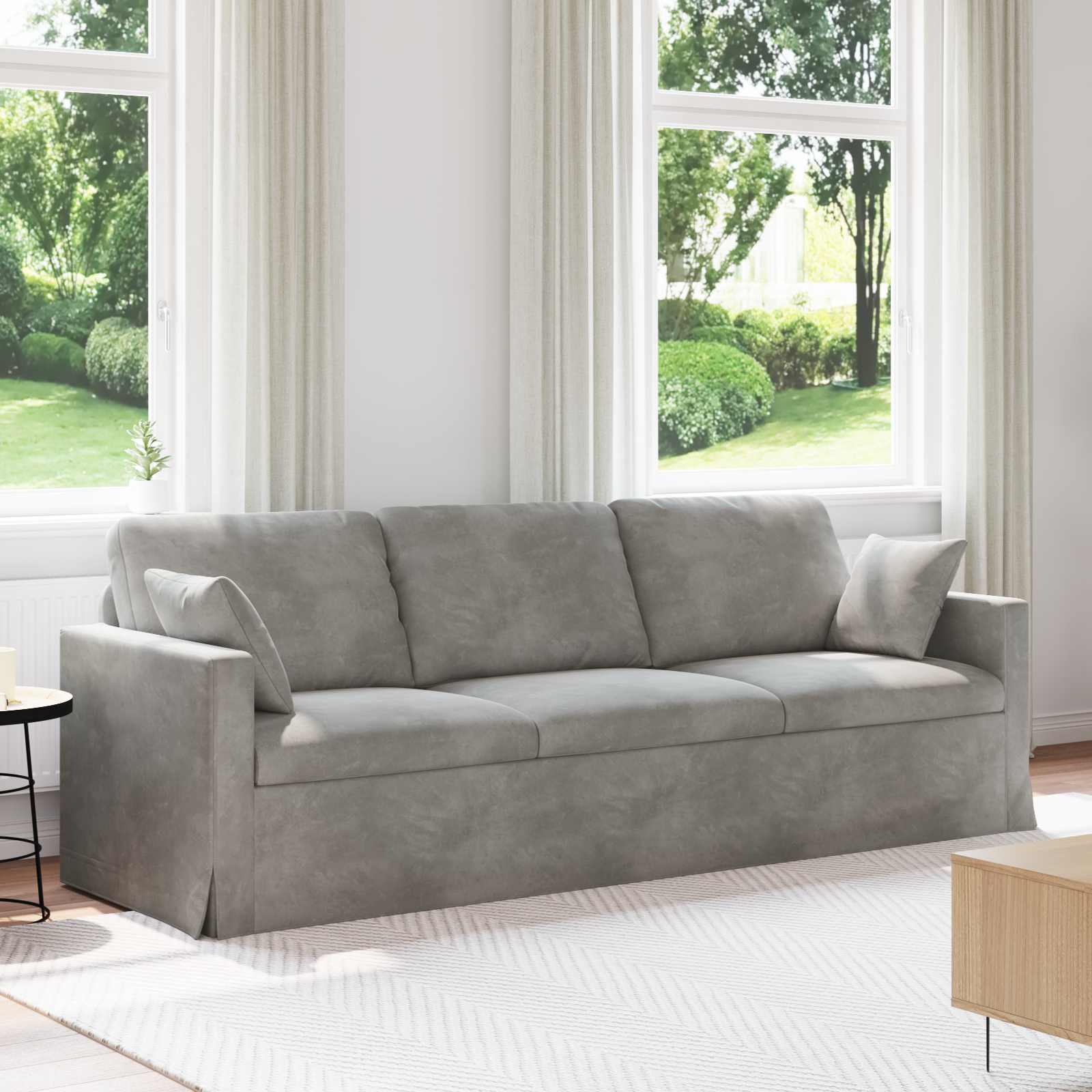 vidaXL Bank 180cm Roze Metaal