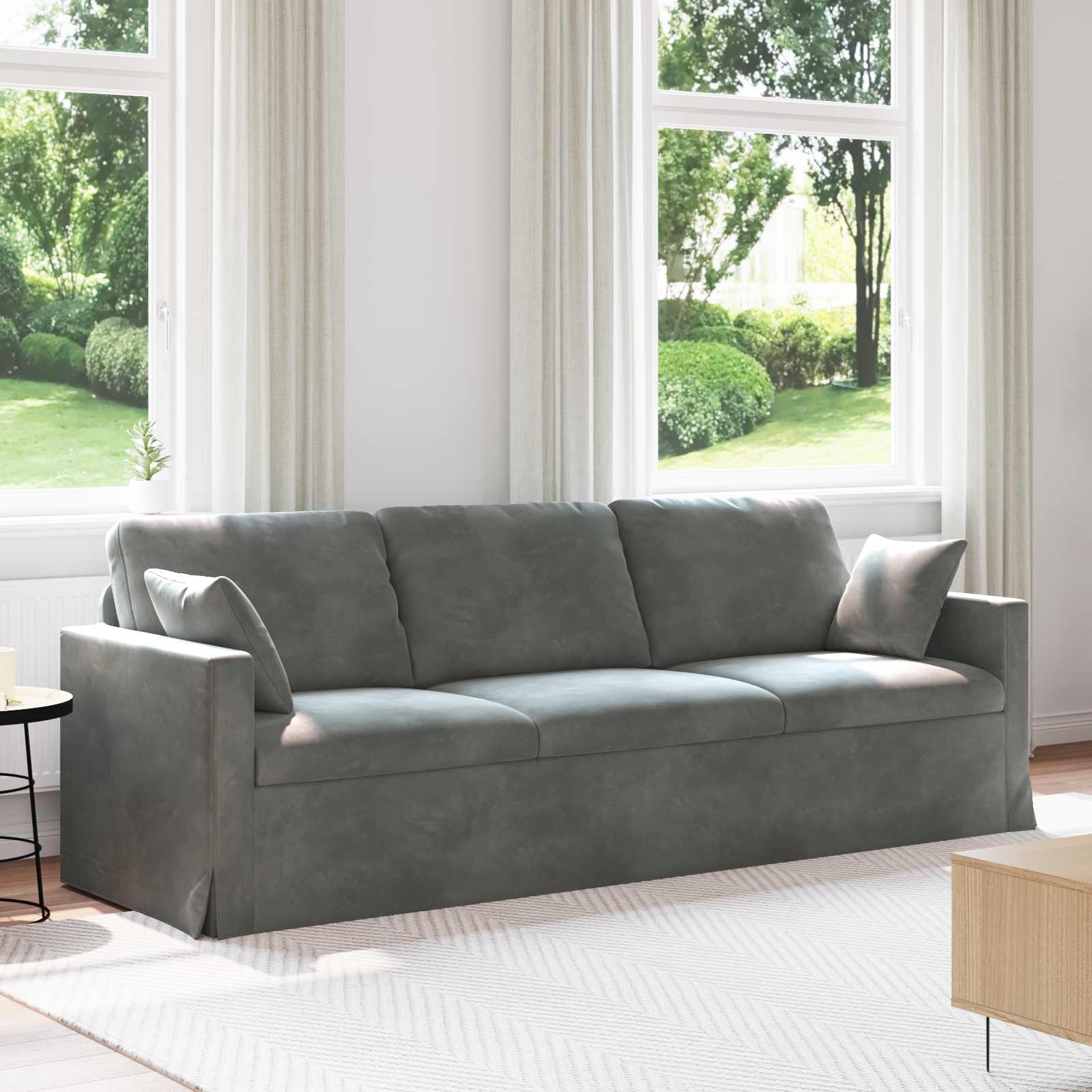 vidaXL Bank 180cm Roze Metaal