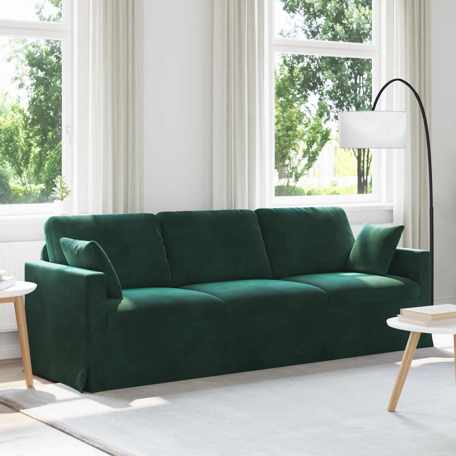 vidaXL Bank 180cm Roze Metaal