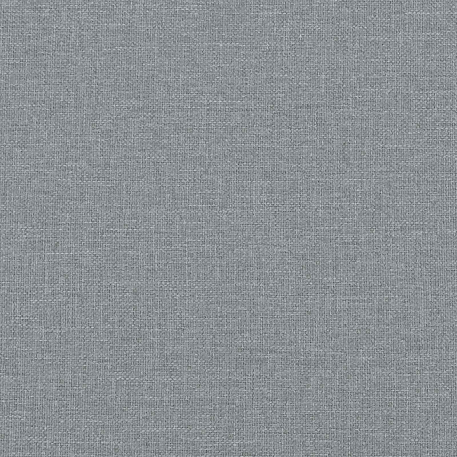 vidaXL Bank Lichtgrijs 142 x 80 x 85 cm Metaal