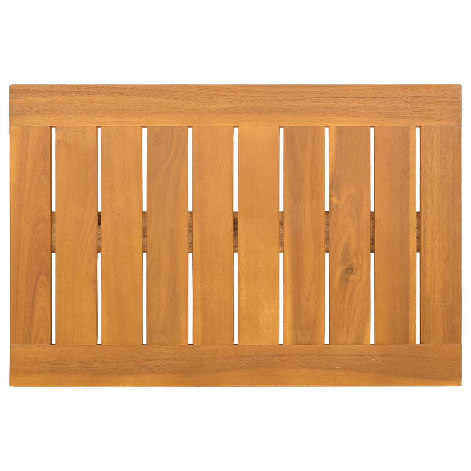 vidaXL Badmat Effen Bruin 60 x 40 cm Hout