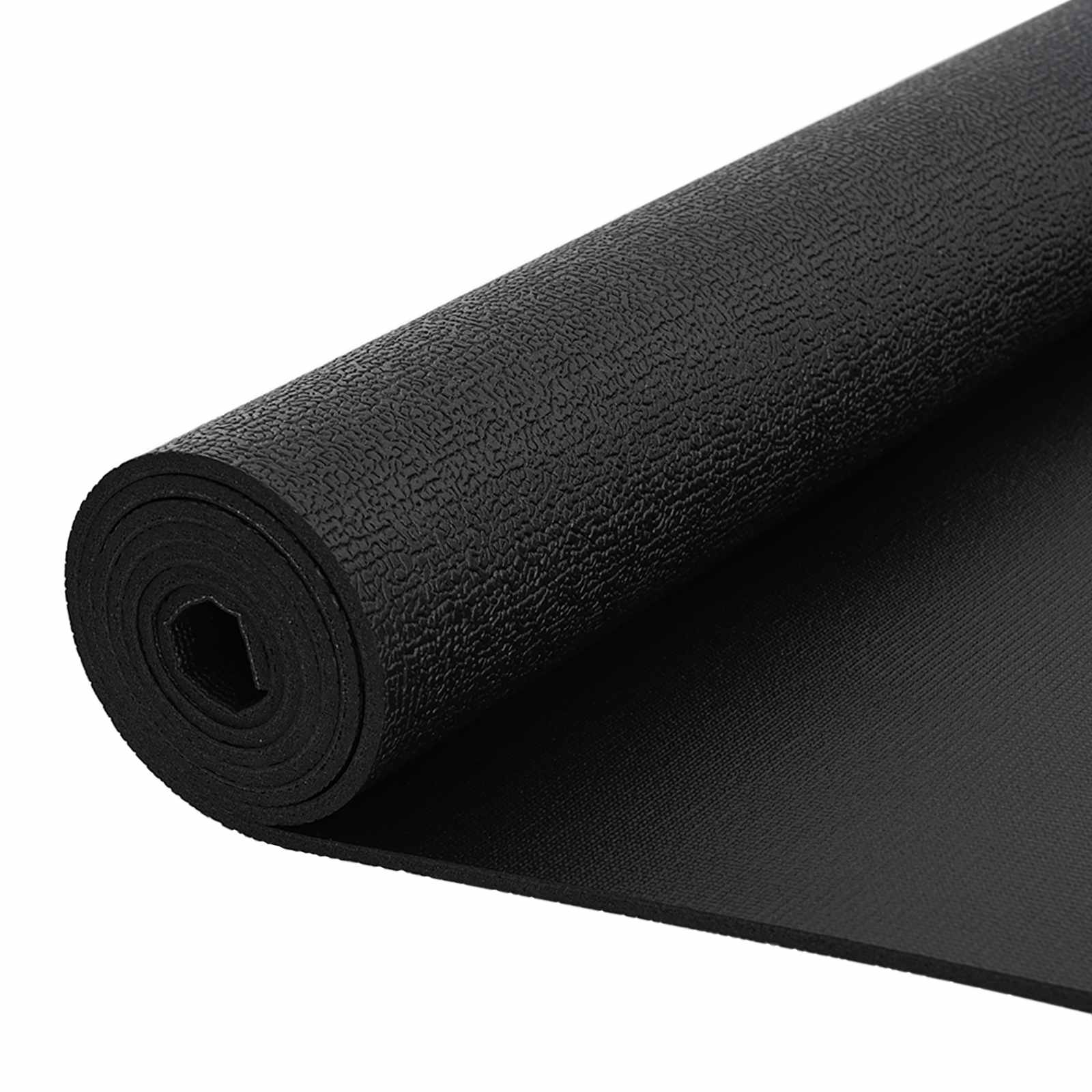 vidaXL Sportbeschermingsmat Zwart 120 x 60 x 0,6 cm PVC