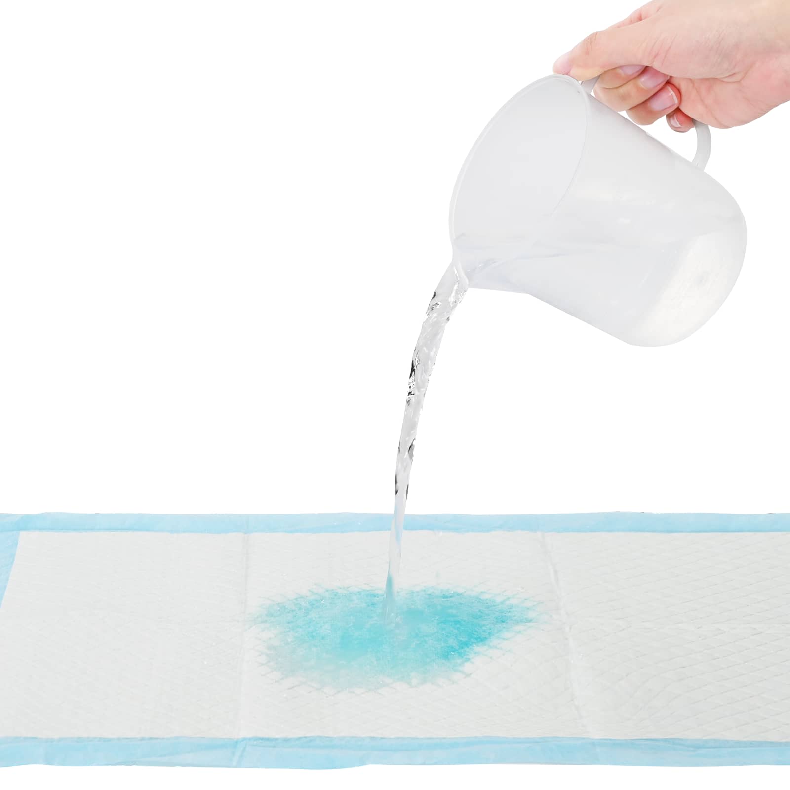 vidaXL Trainingspad voor Huisdieren Effen 50 pcs 45 x 33 cm