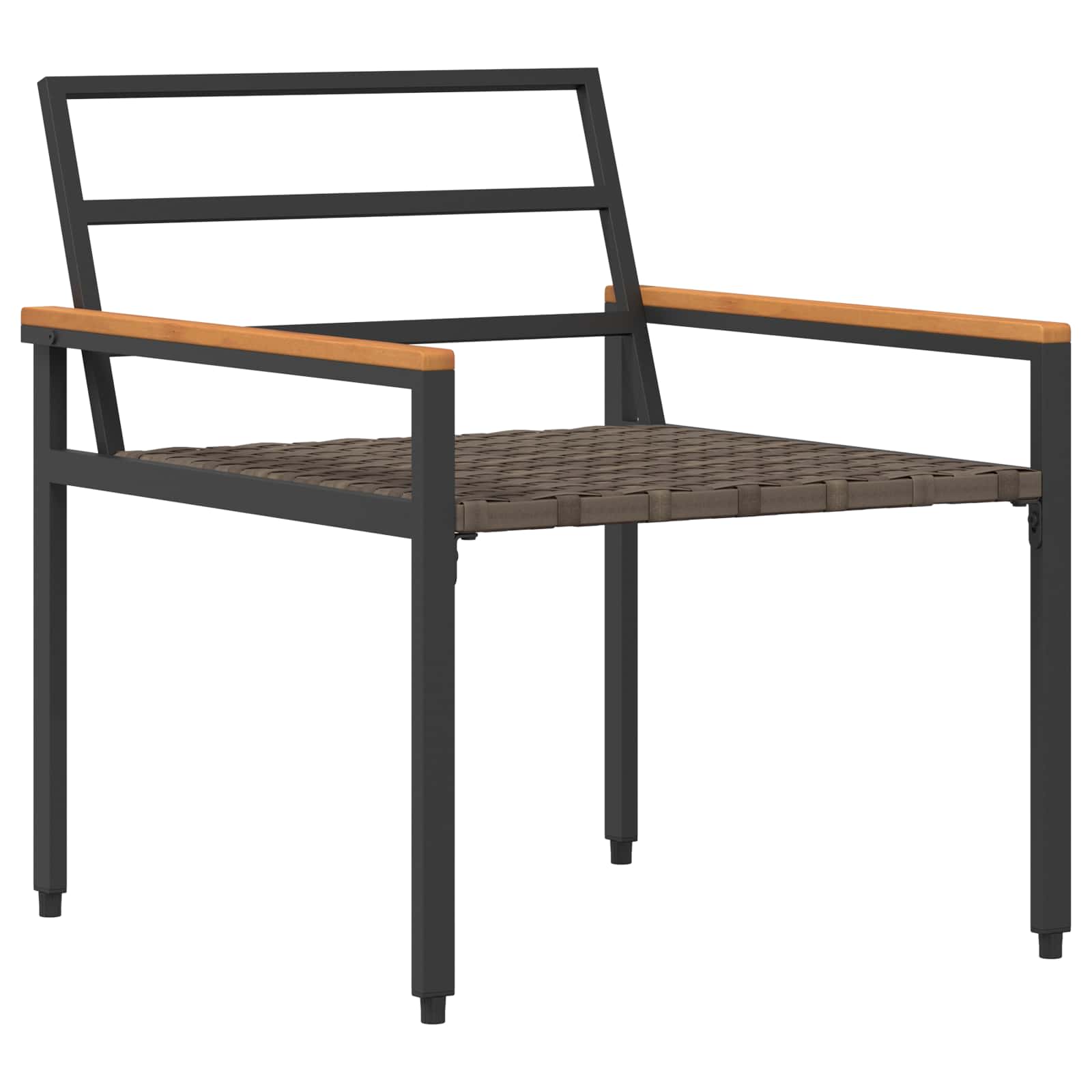 vidaXL tuinmeubelset 4 pcs Crèmewit poly rattan