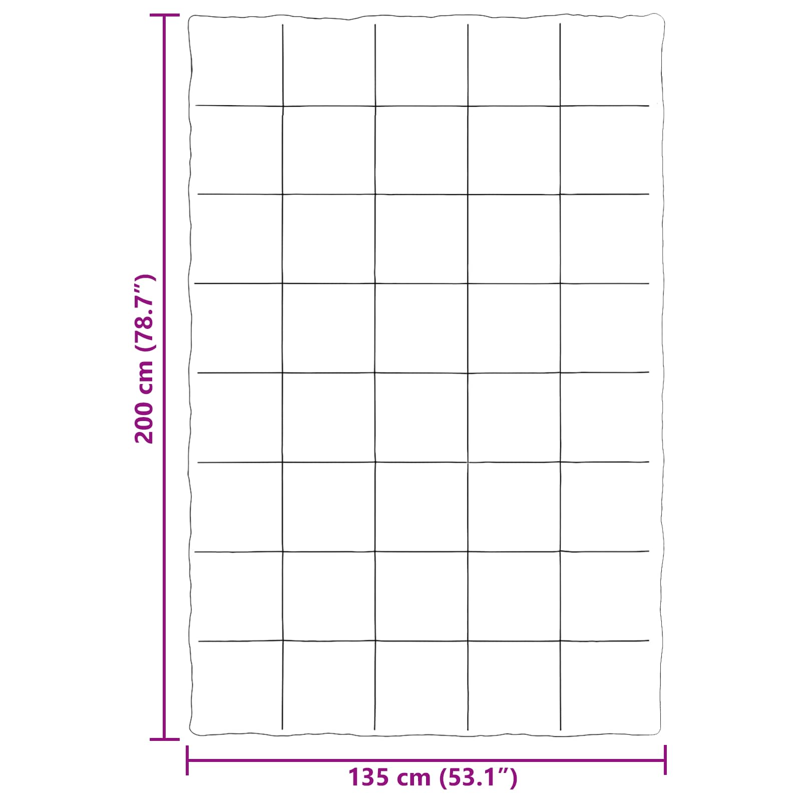 vidaXL Zomer Dekbed Gekwilt Lichtgrijs 200 x 200 cm Microfiber