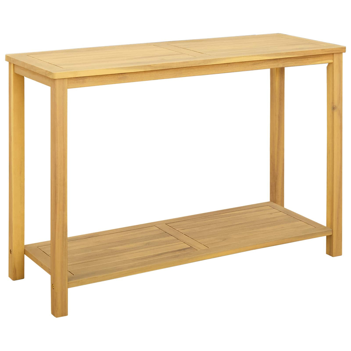 vidaXL Tuinwandtafel 80x35x75 cm massief acaciahout