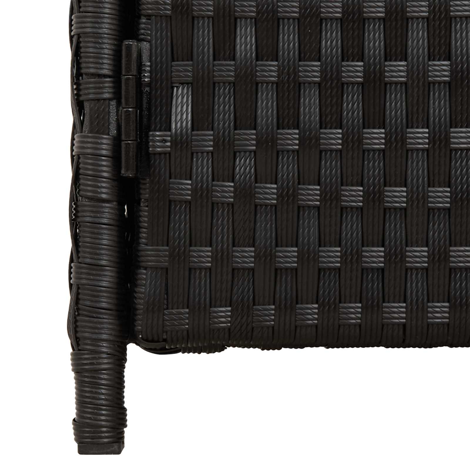 vidaXL Kast met plank Grijs 70 x 50 x 87 cm Polyester en Roly Ratten