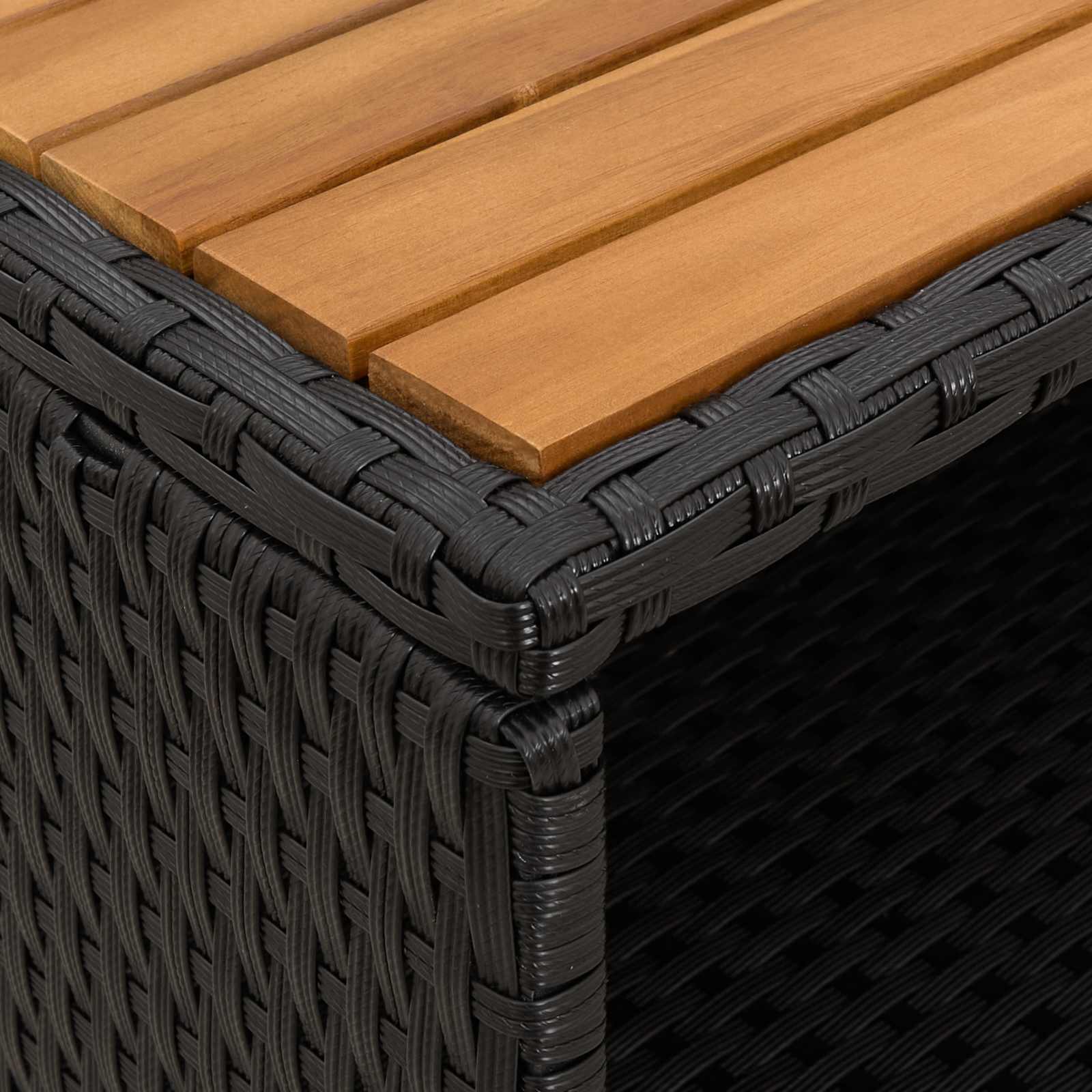 vidaXL Kast met plank Grijs 70 x 50 x 87 cm Polyester en Roly Ratten