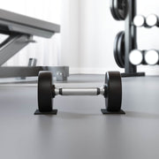 vidaXL Rubberen Pad Zwart Rubber