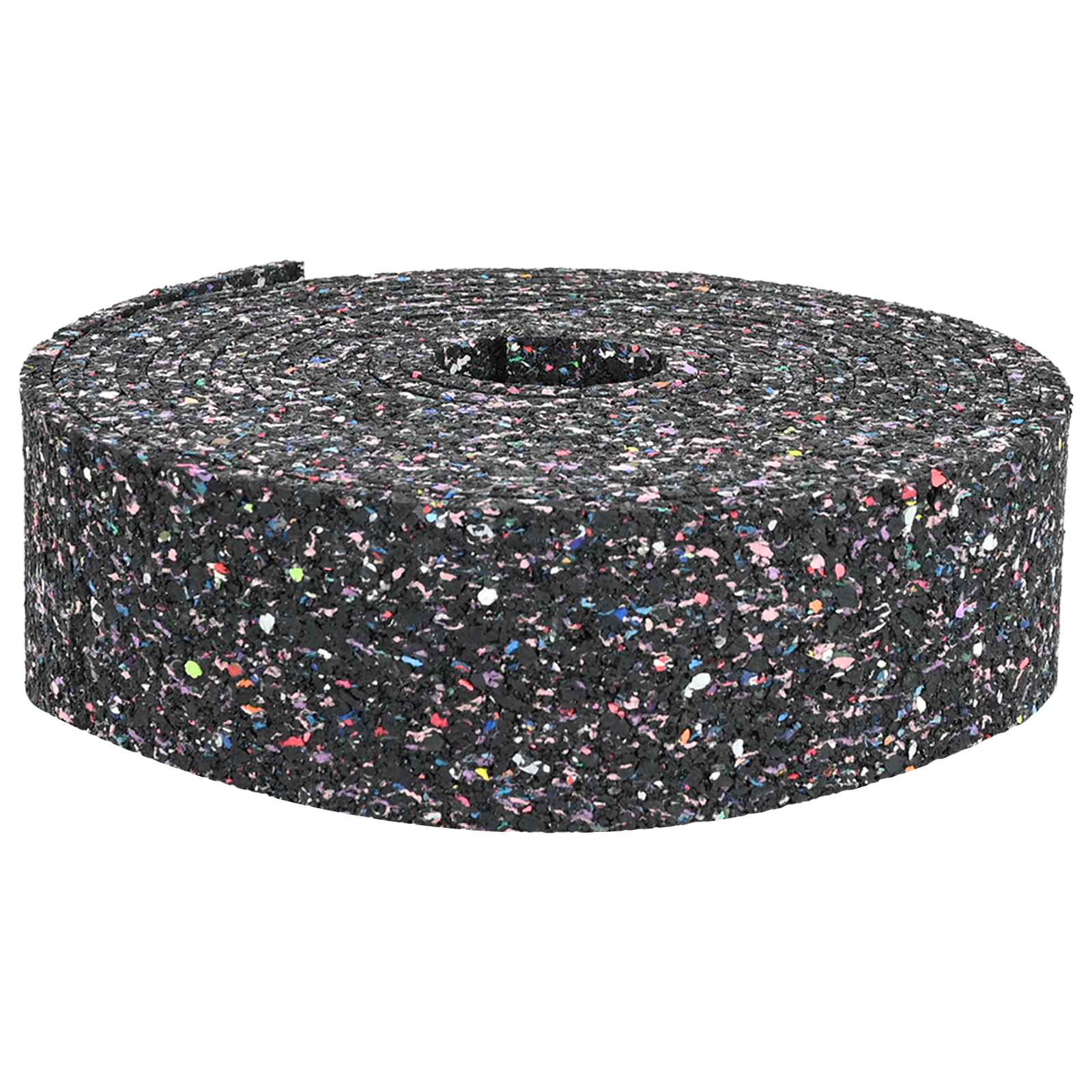vidaXL Rubberen Roller Zwart Rubber