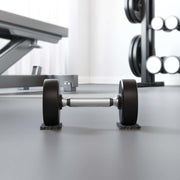 vidaXL Rubberen Roller Zwart Rubber
