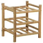 vidaXL Wijnrek Naturel 32,5 x 29,5 x 36 cm Bamboe