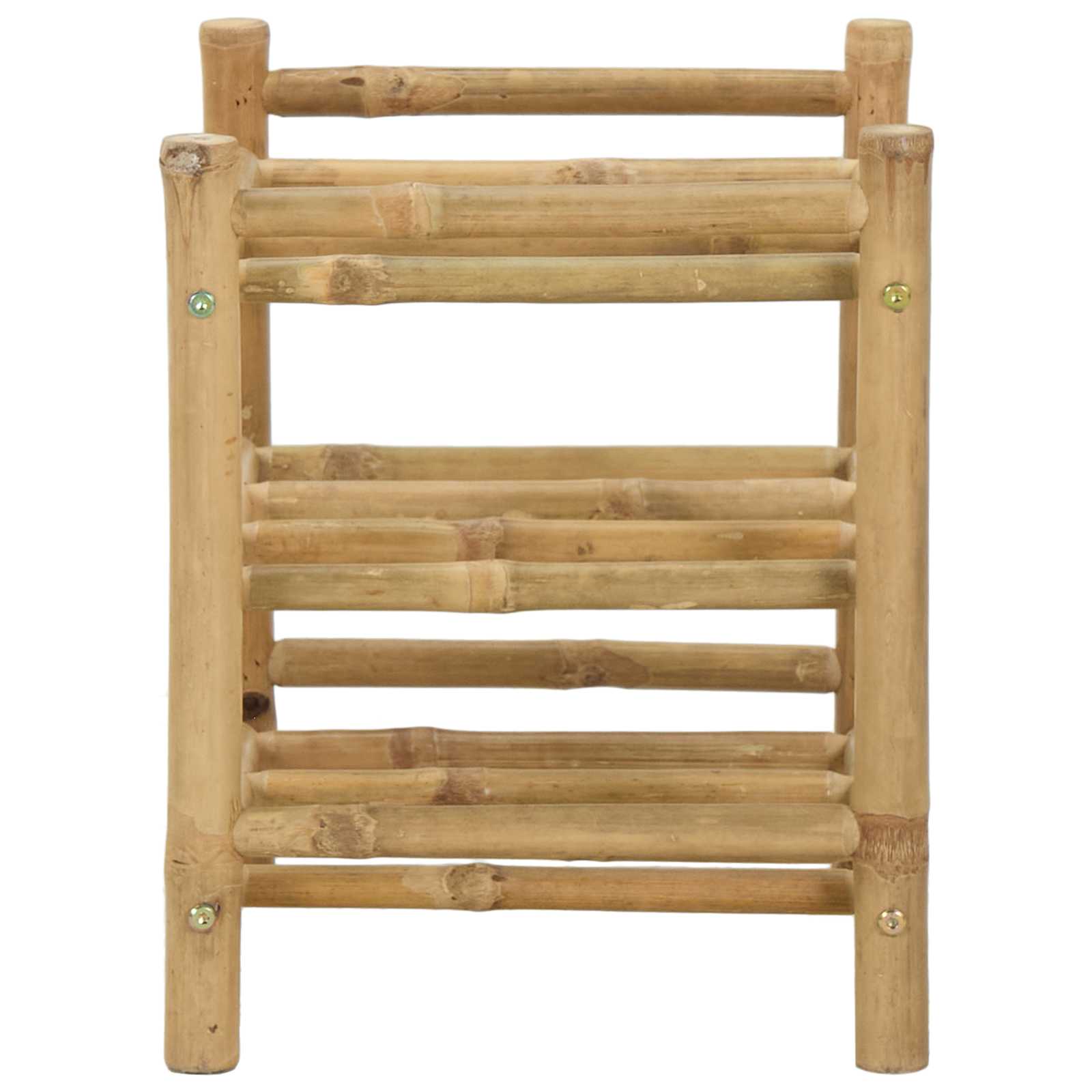 vidaXL Wijnrek Naturel 32,5 x 29,5 x 36 cm Bamboe