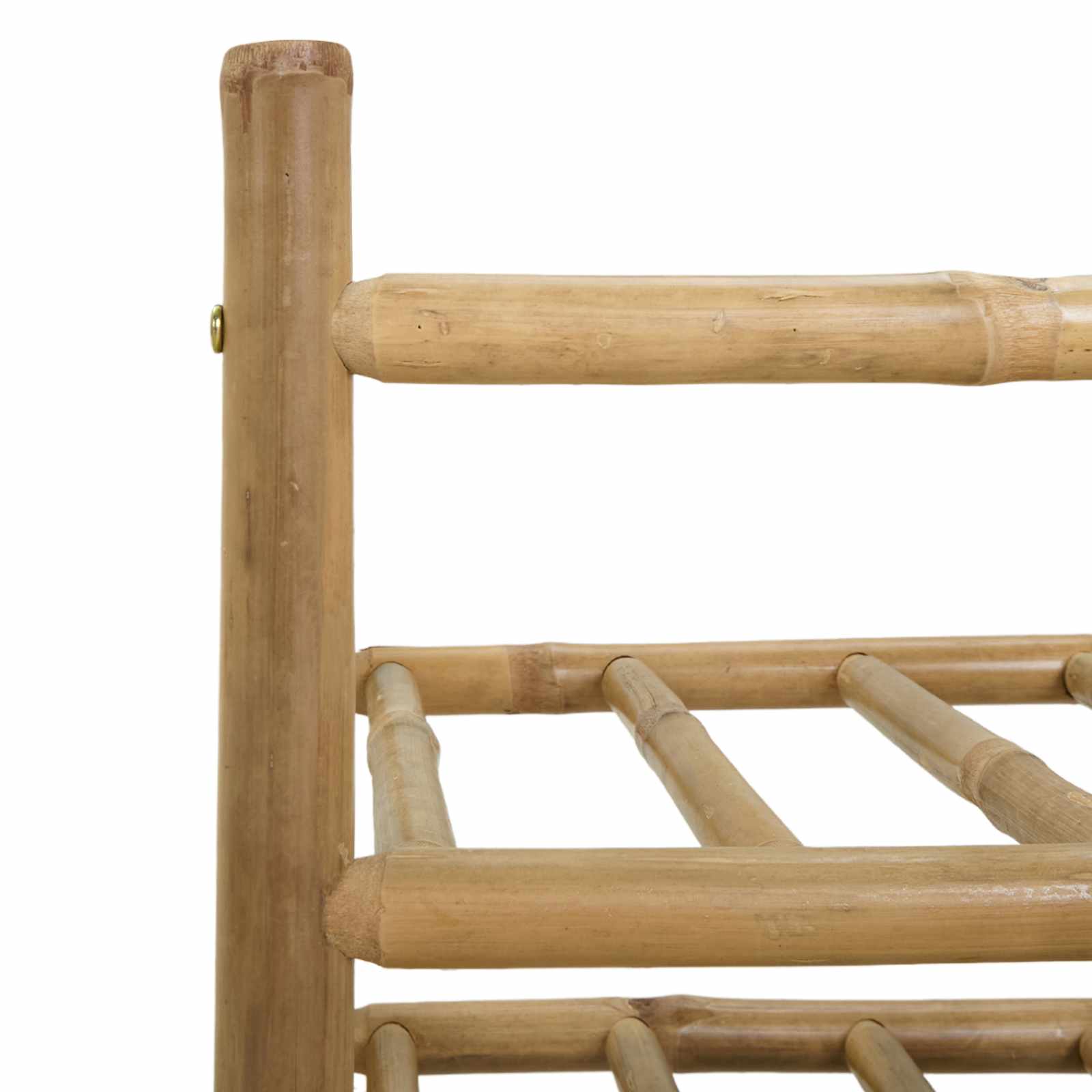 vidaXL Wijnrek Naturel 32,5 x 29,5 x 36 cm Bamboe