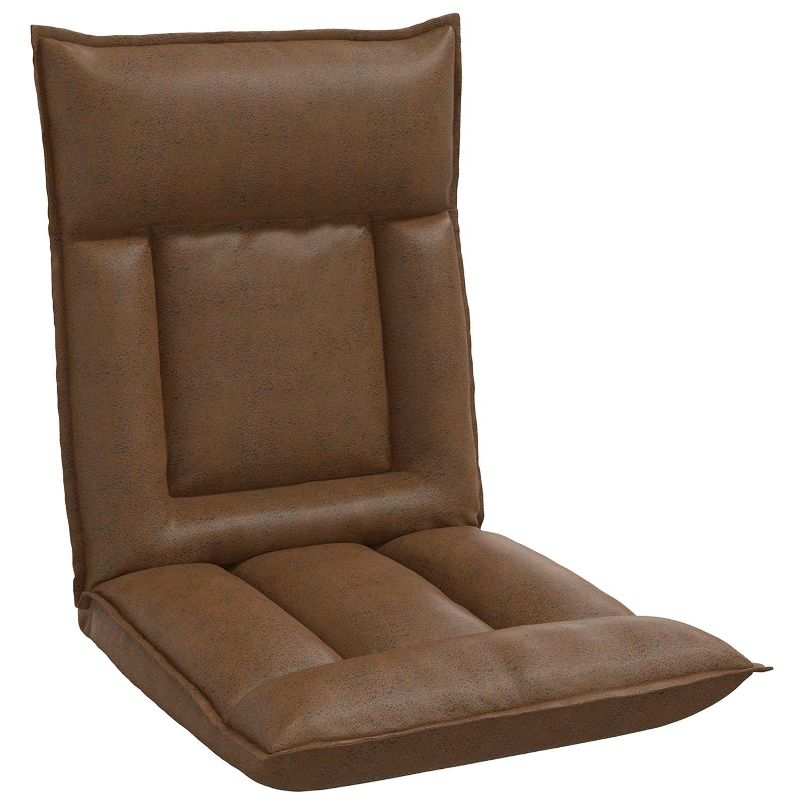 vidaXL Vloerstoel Bruin 55 x 61 x 70 cm Stof
