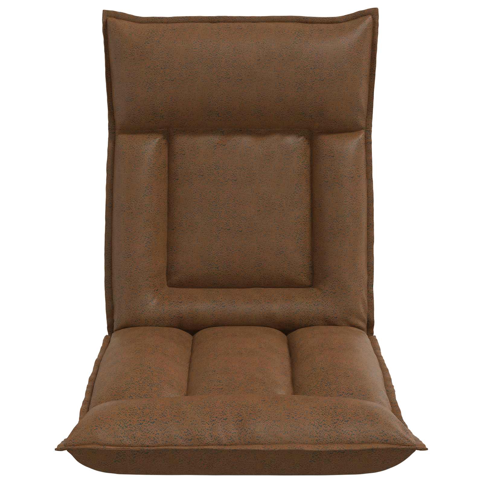 vidaXL Vloerstoel Bruin 55 x 61 x 70 cm Stof