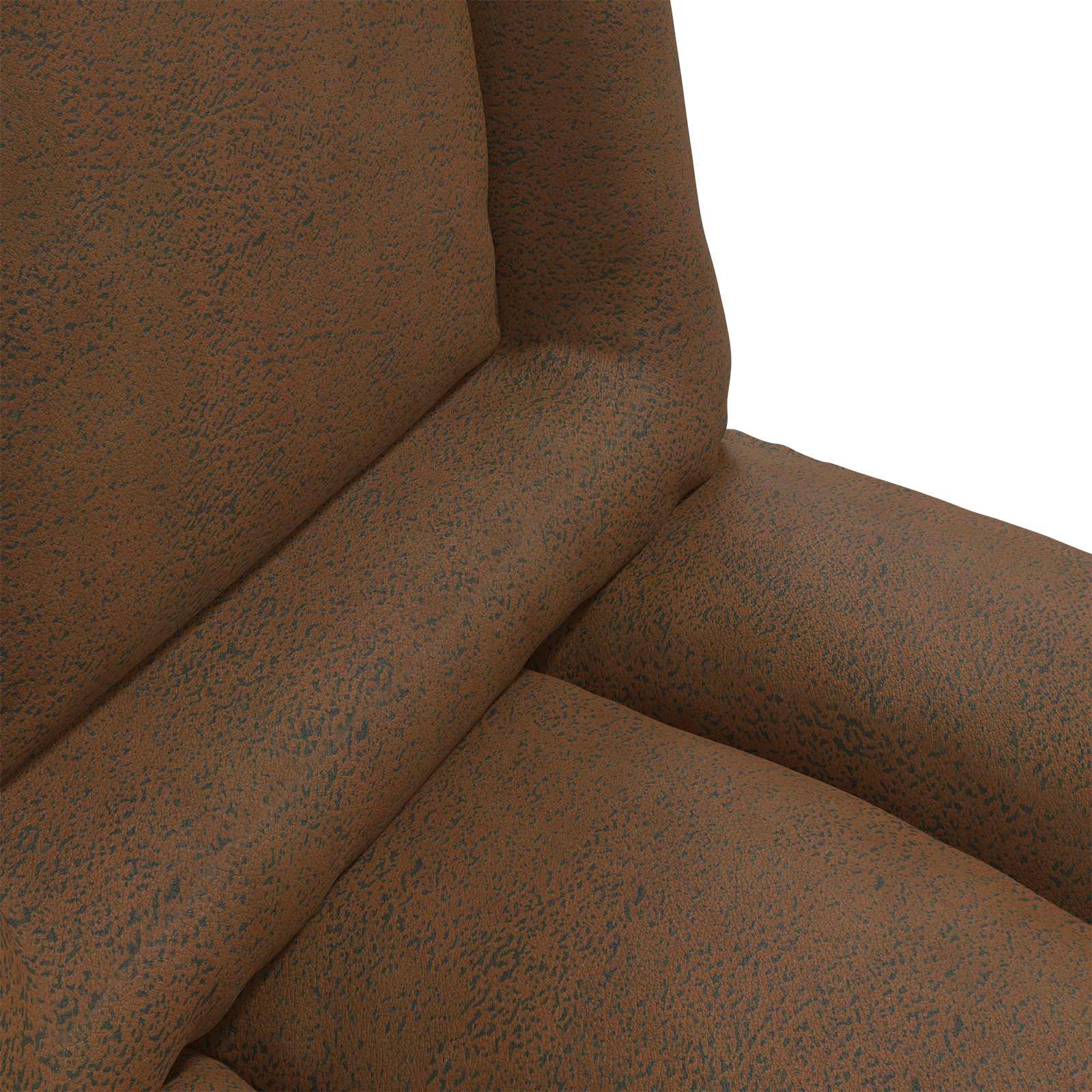 vidaXL Vloerstoel Bruin 55 x 61 x 70 cm Stof