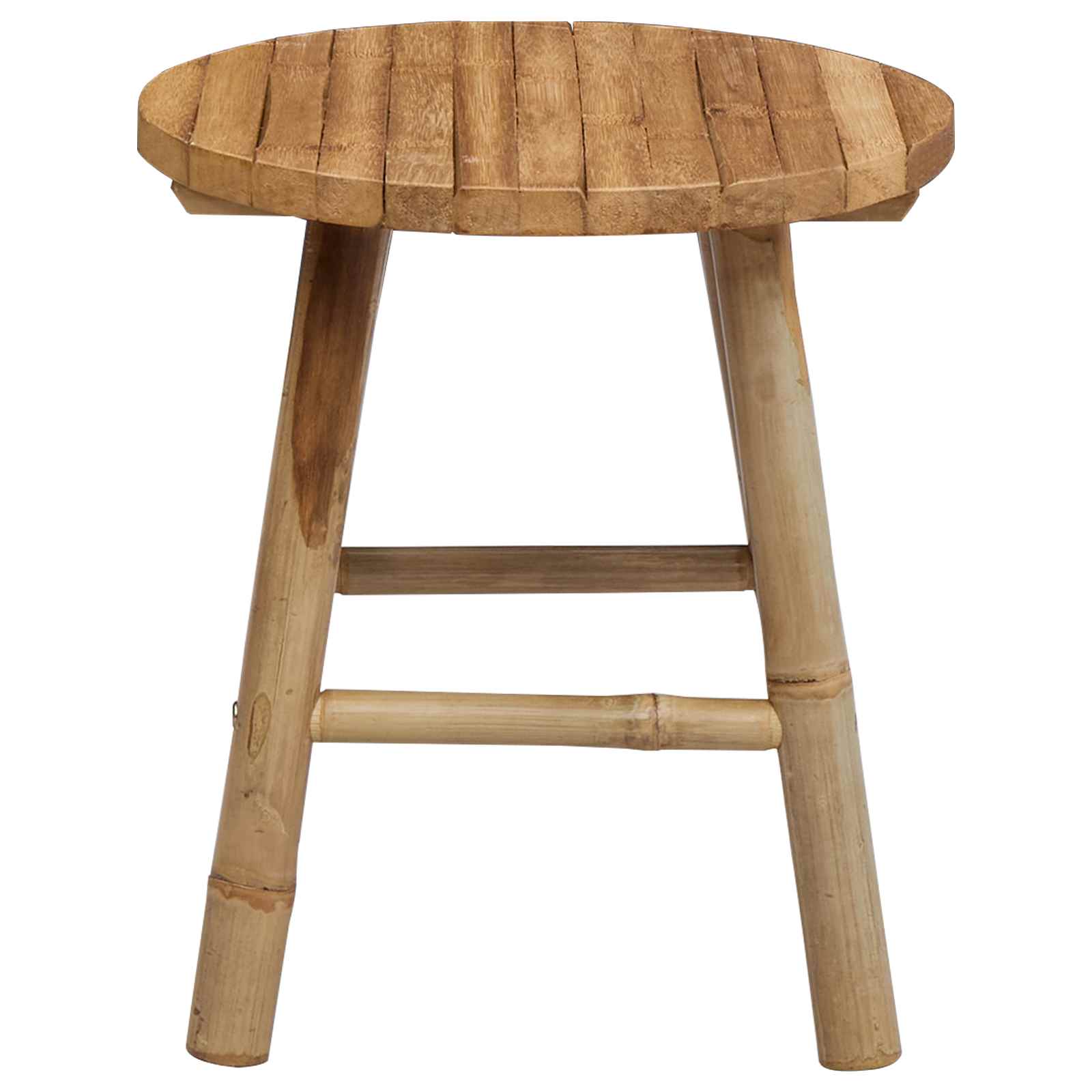 vidaXL Tuin kruk Naturel Ø 38 x 42 cm Bamboe