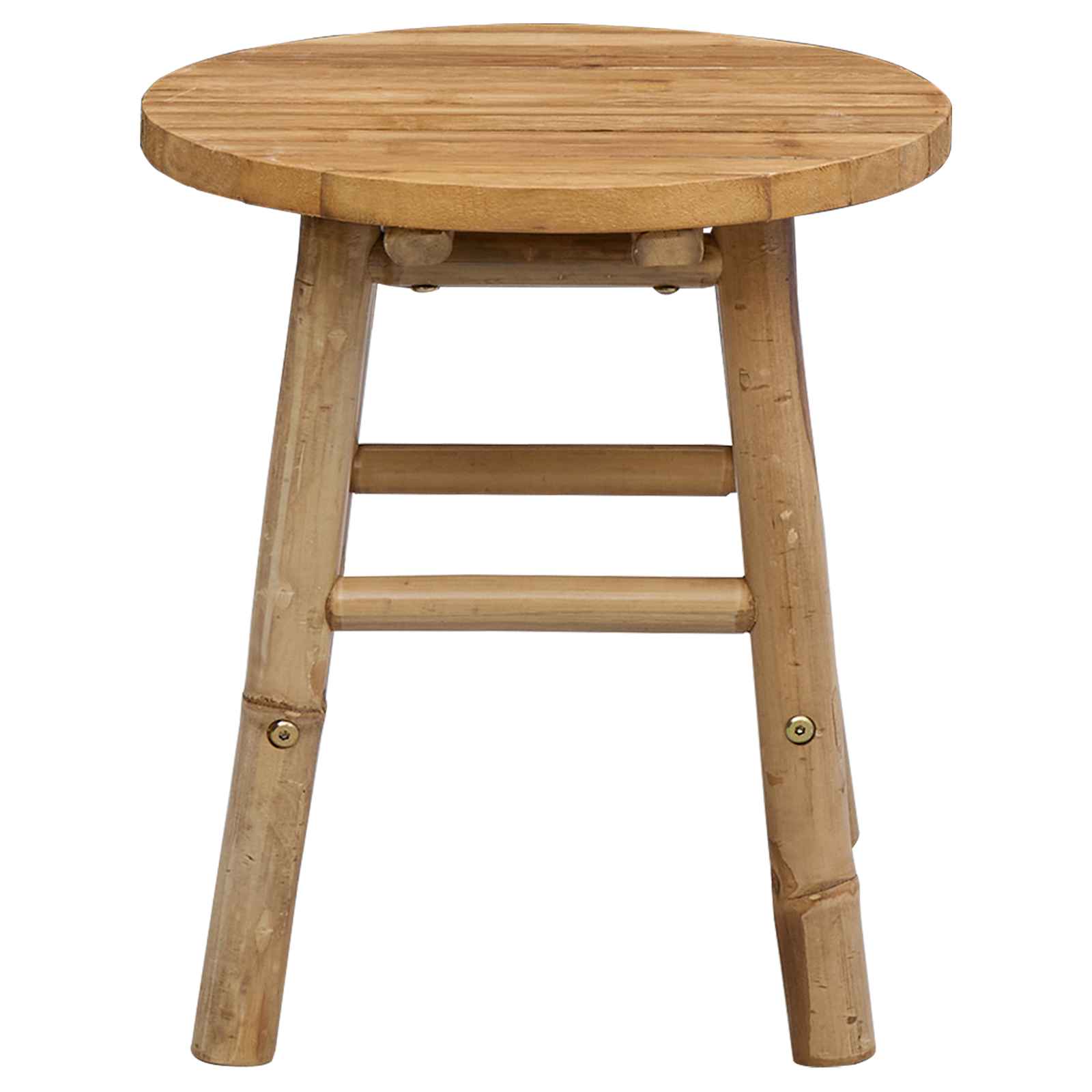 vidaXL Tuin kruk Naturel Ø 38 x 42 cm Bamboe