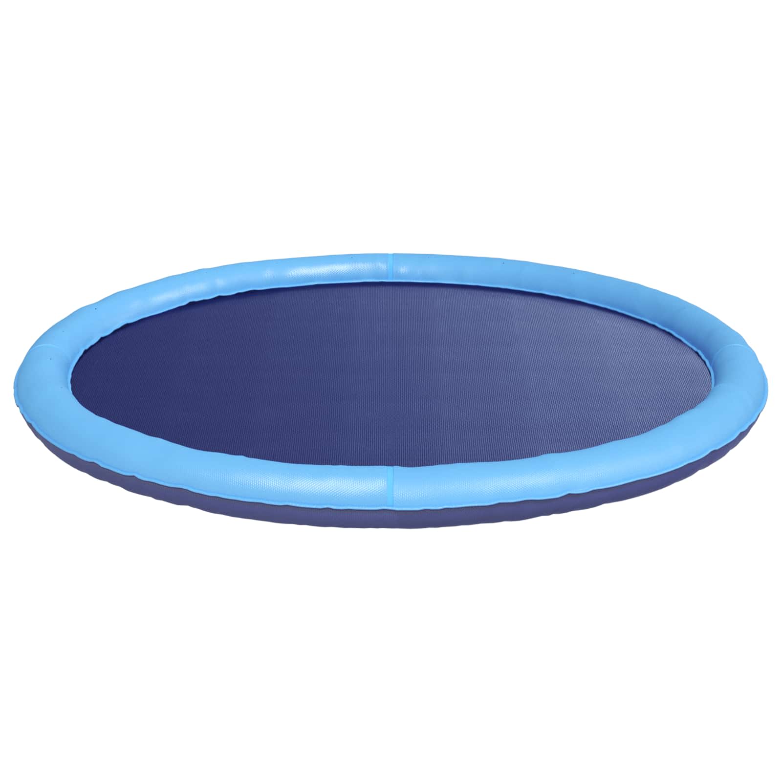 vidaXL Waterspeelmat voor kinderen en honden Blauw Ø200 x 9 cm PVC