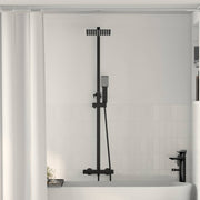 vidaXL Thermostatisch Douchesysteem Set Messing en Roestvrij staal