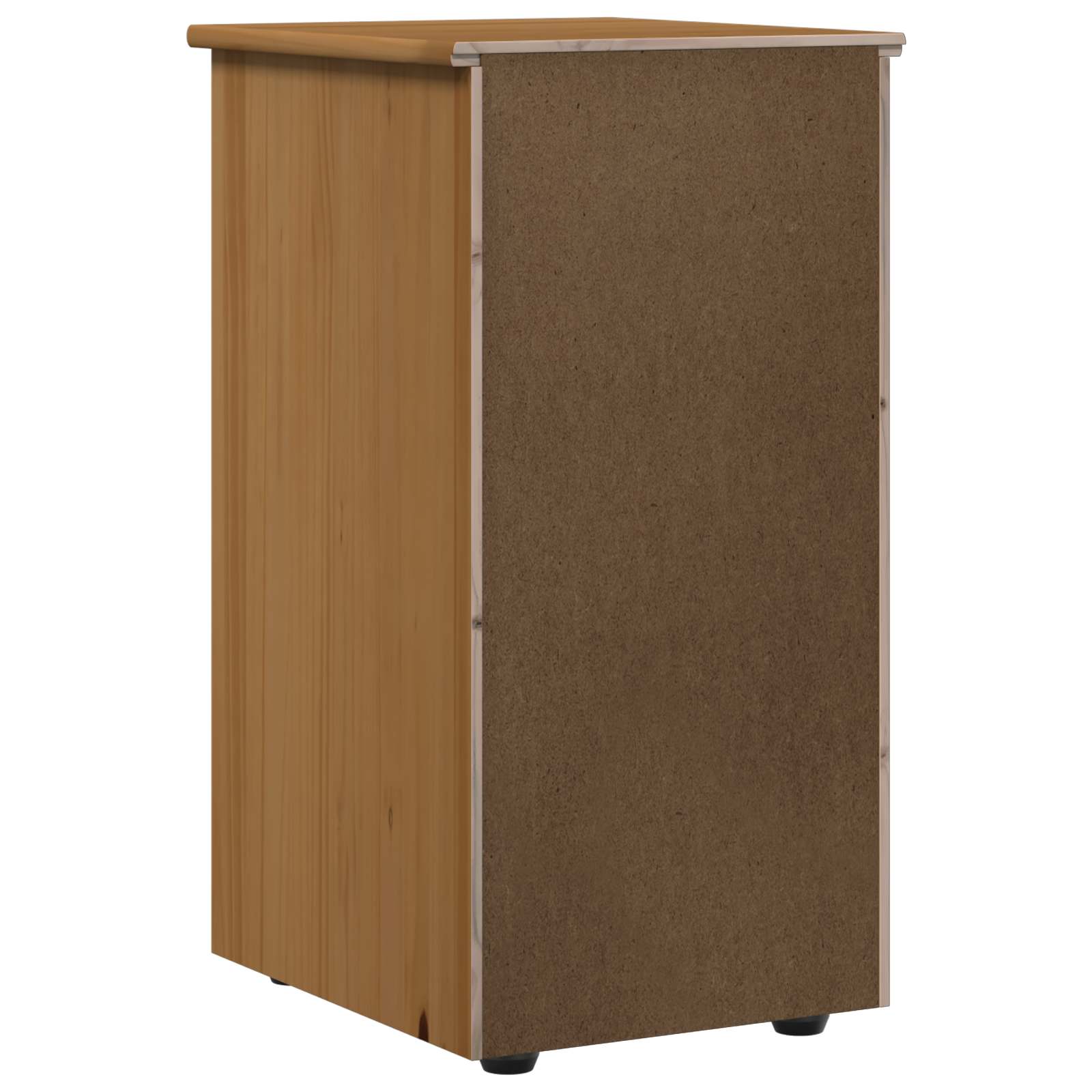 vidaXL Kast Honingbruin 34 x 39 x 61,5 cm Massief Vurenhout