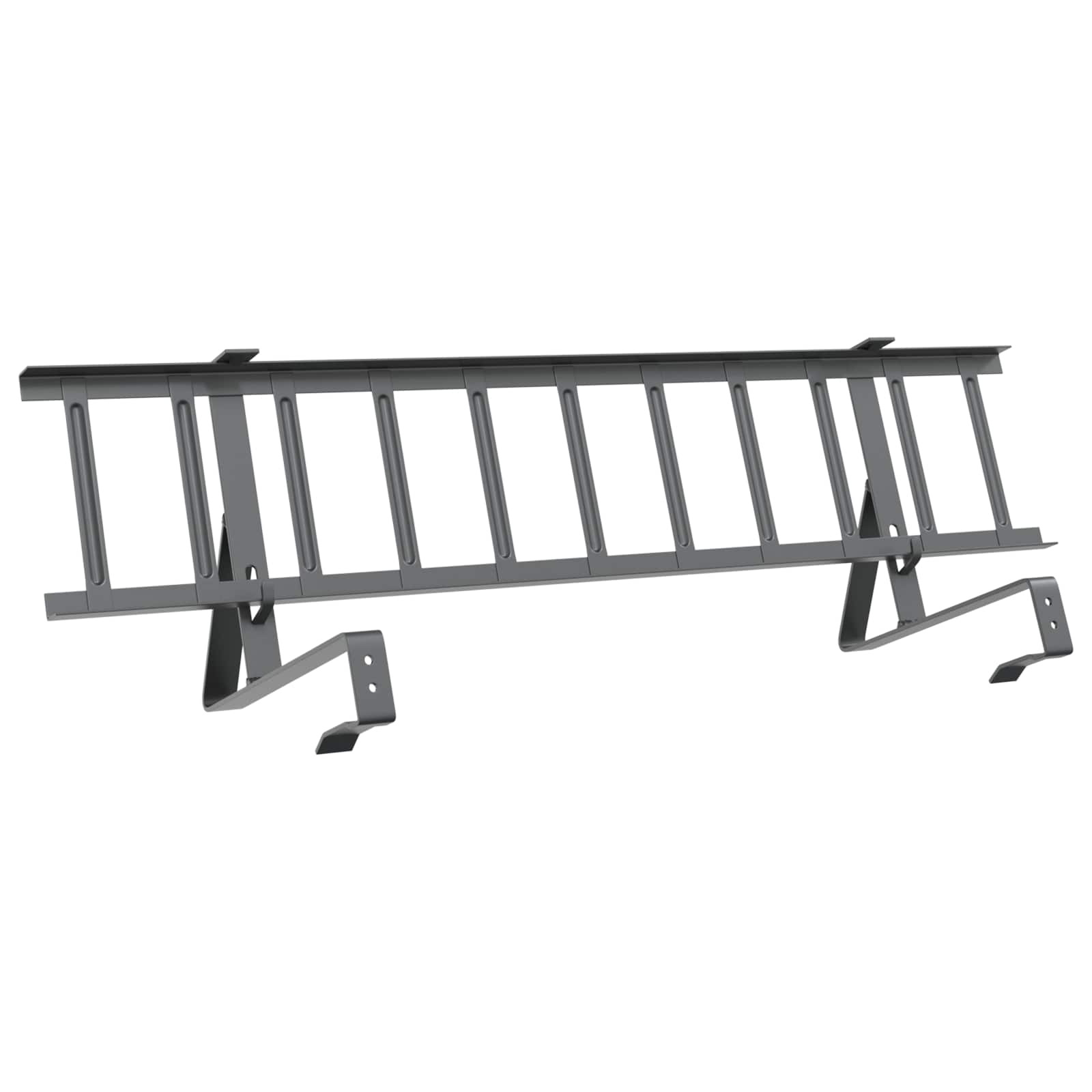 vidaXL Dak sneeuwbeugel Antraciet 100 x 29,5 x 34,5 cm Staal