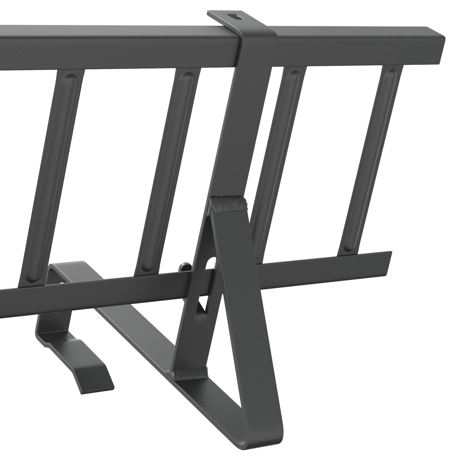 vidaXL Dak sneeuwbeugel Antraciet 100 x 29,5 x 34,5 cm Staal