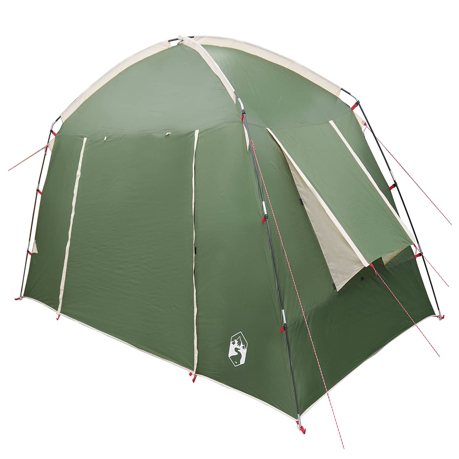 vidaXL Huisje Tent met dak Groen 210 x 210 x 138 cm Polyester