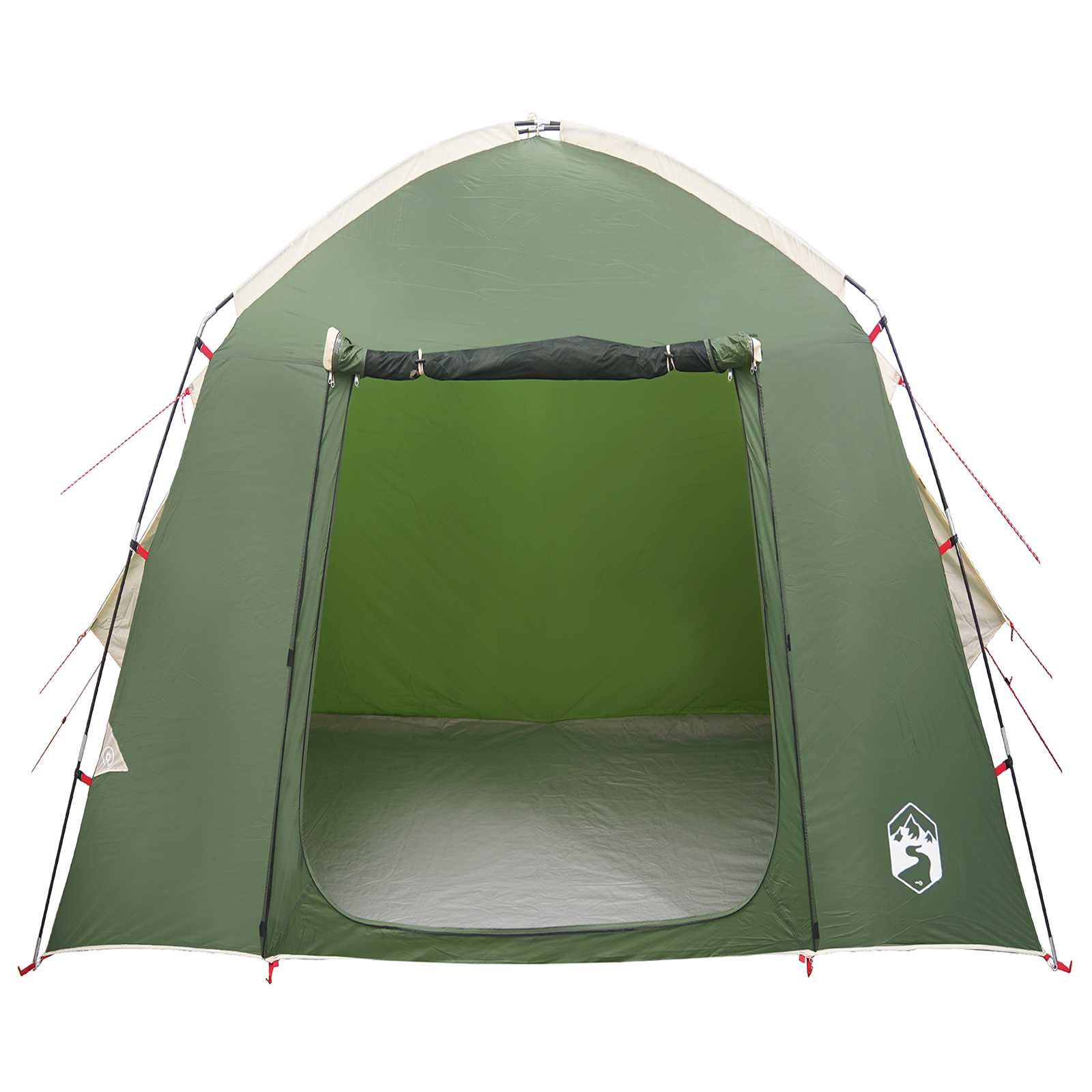 vidaXL Huisje Tent met dak Groen 210 x 210 x 138 cm Polyester