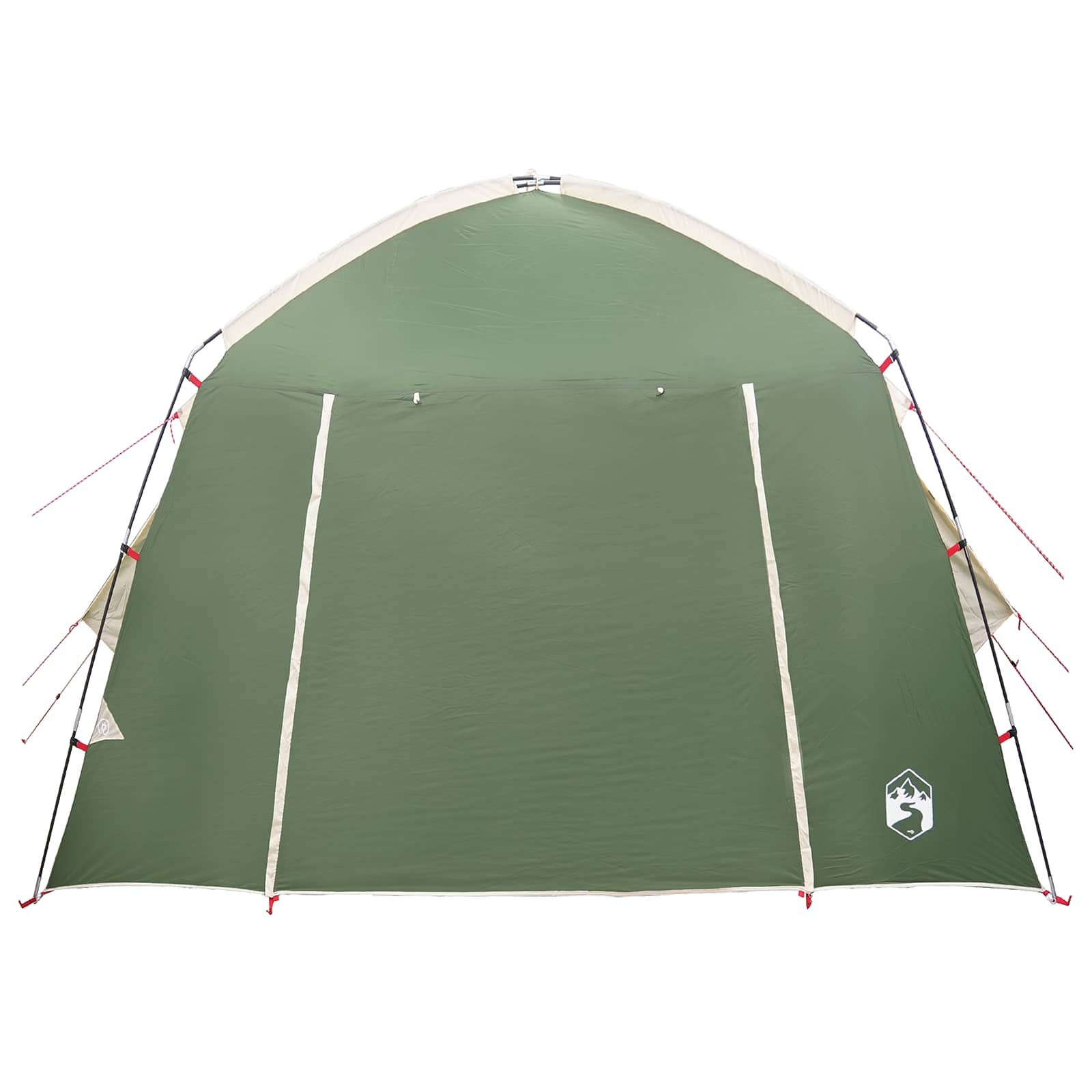 vidaXL Huisje Tent met dak Groen 210 x 210 x 138 cm Polyester