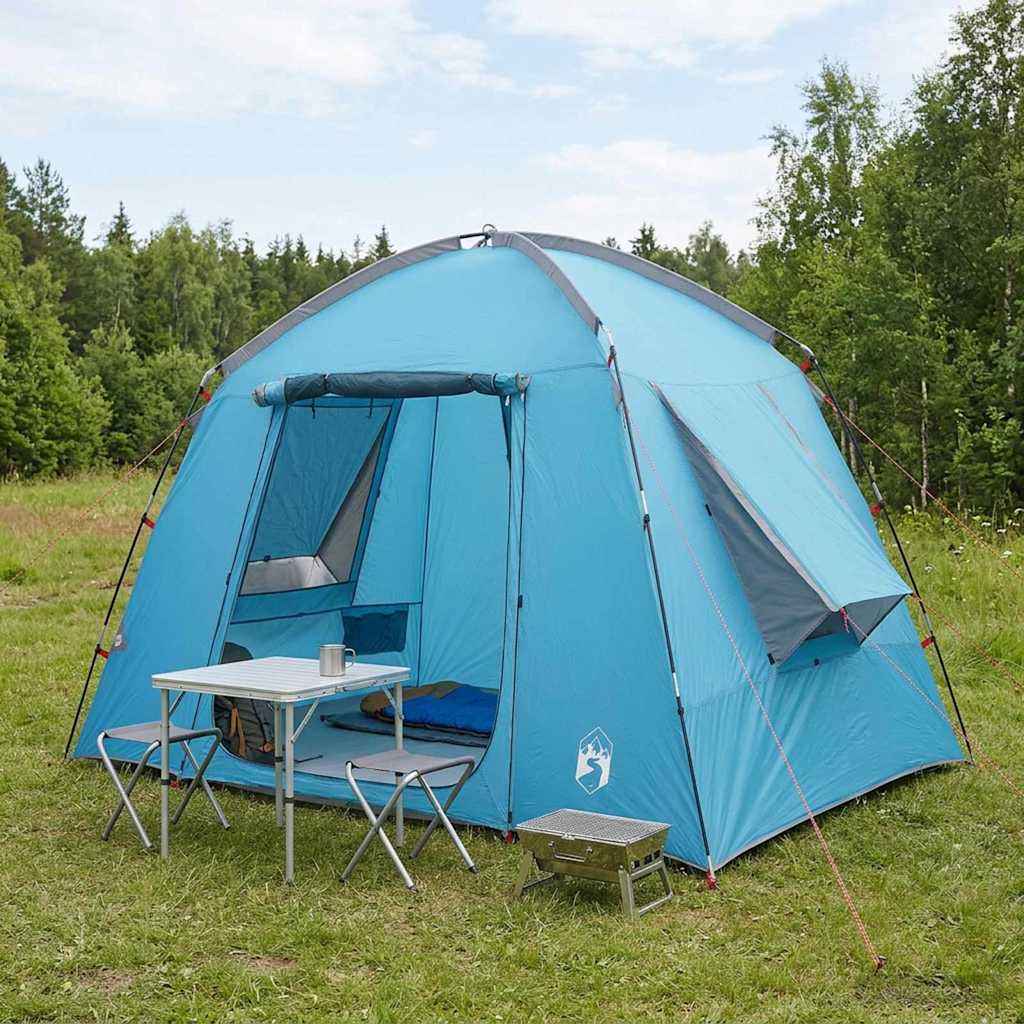 vidaXL Huisje Tent met dak Groen 210 x 210 x 138 cm Polyester