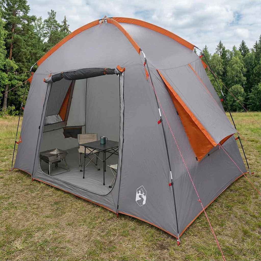 vidaXL Huisje Tent met dak Groen 210 x 210 x 138 cm Polyester