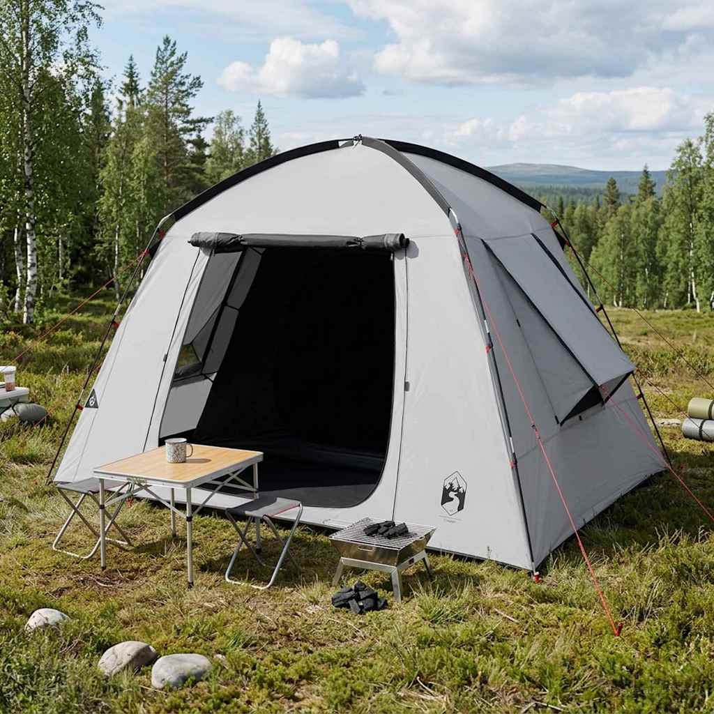 vidaXL Huisje Tent met dak Groen 210 x 210 x 138 cm Polyester