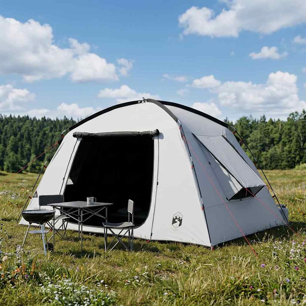 vidaXL Huisje Tent met dak Groen 210 x 210 x 138 cm Polyester