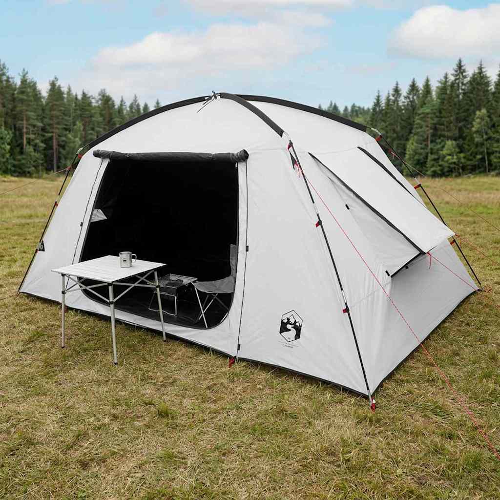 vidaXL Huisje Tent met dak Groen 210 x 210 x 138 cm Polyester