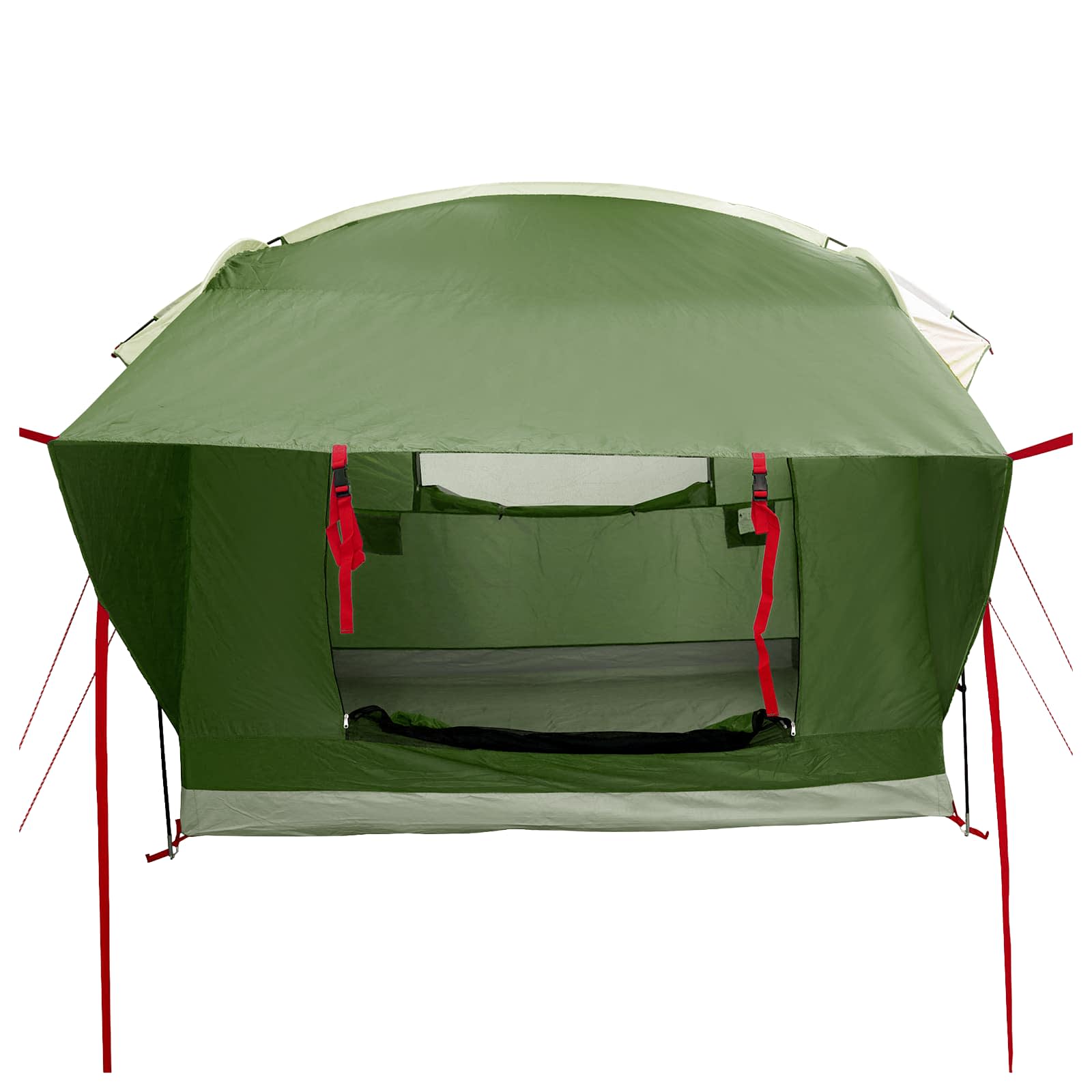 vidaXL Autotent met dak Groen 239 x 210 x 210 cm Polyester en staal