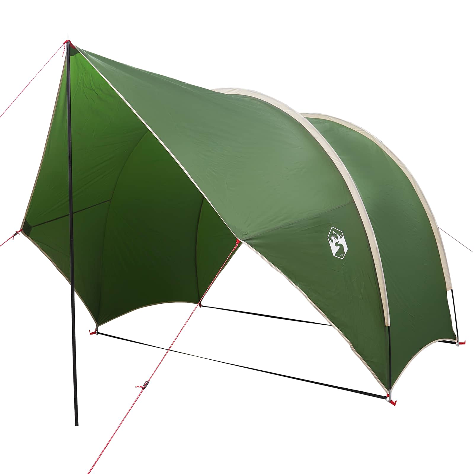 vidaXL Tailgate Luifel Waterdicht Groen 405 x 280 x 220 cm