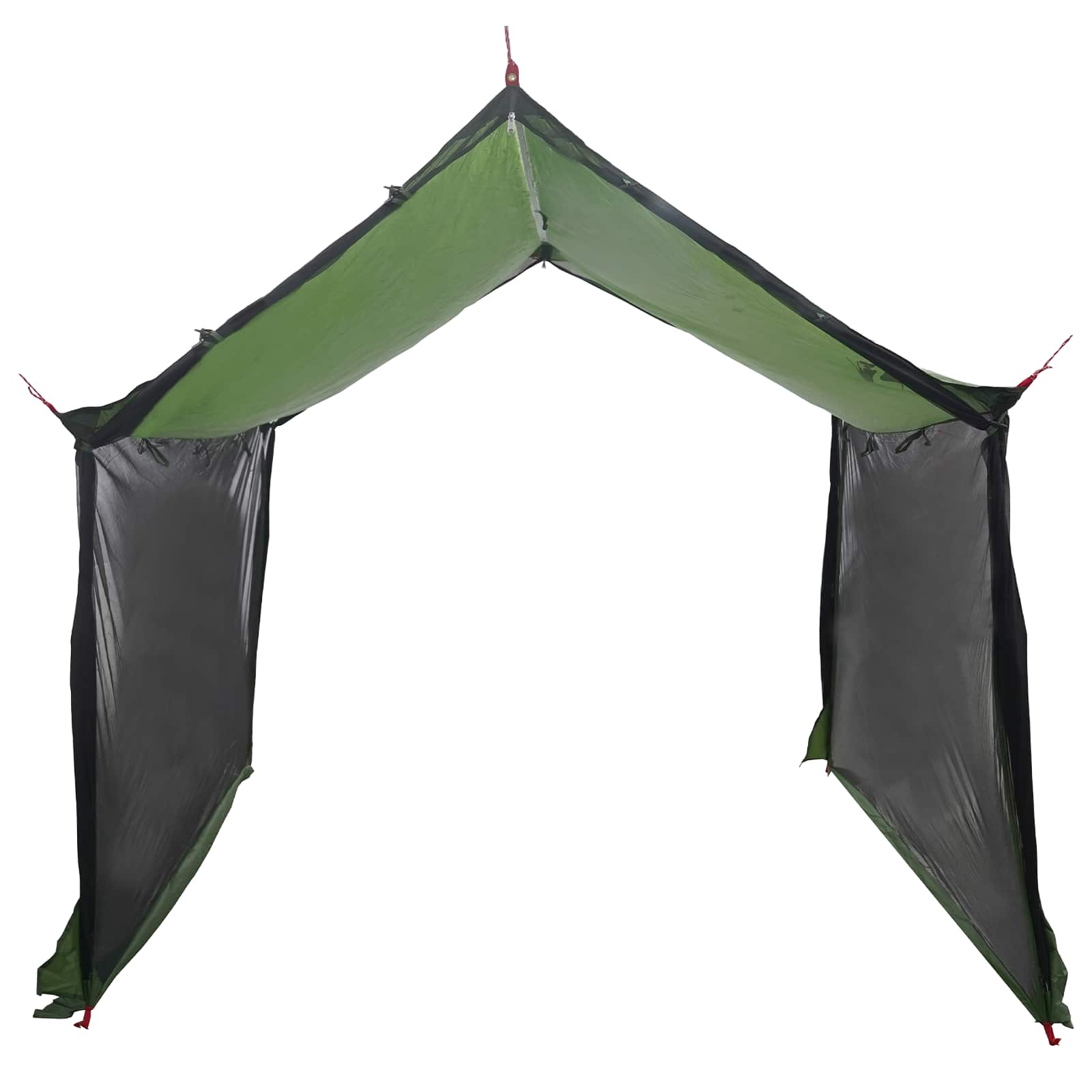 vidaXL Campingzeil met gaaswanden Groen 340 x 260 x 220 cm